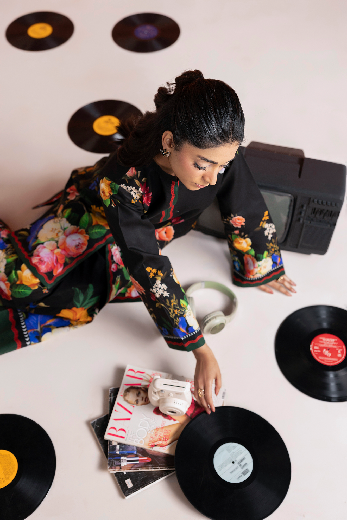 Raj Bari | Amal Summer Prints 2Pc Unstitched Cord | 02