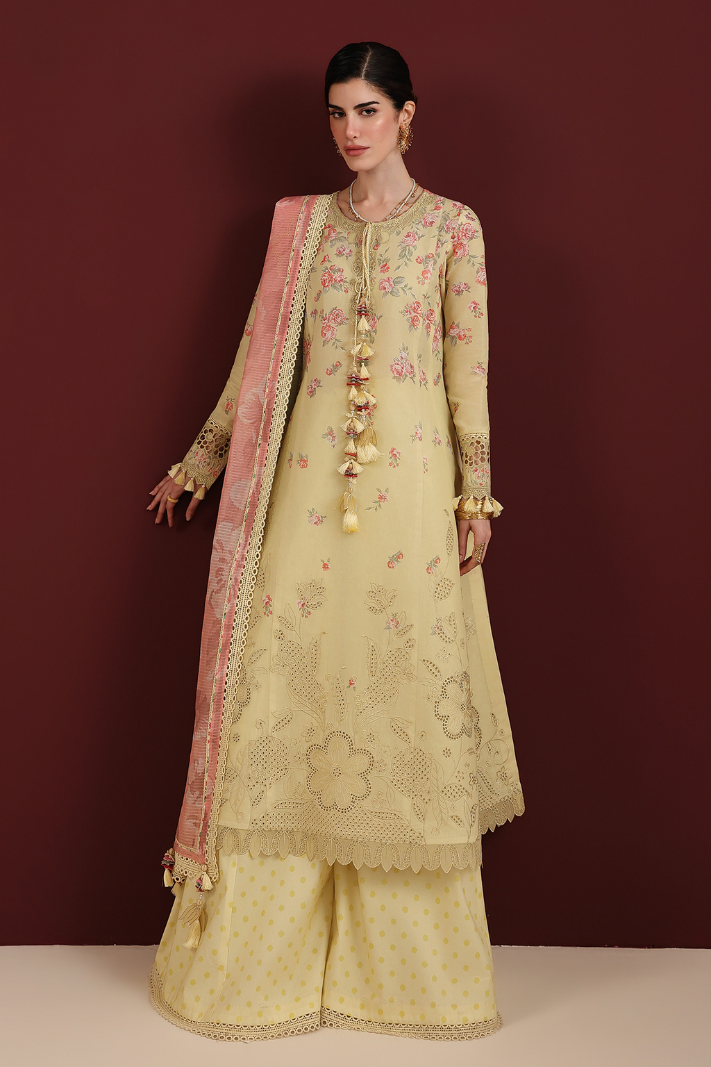 Jazmin | Iris Embroidered Lawn | IL26-D07