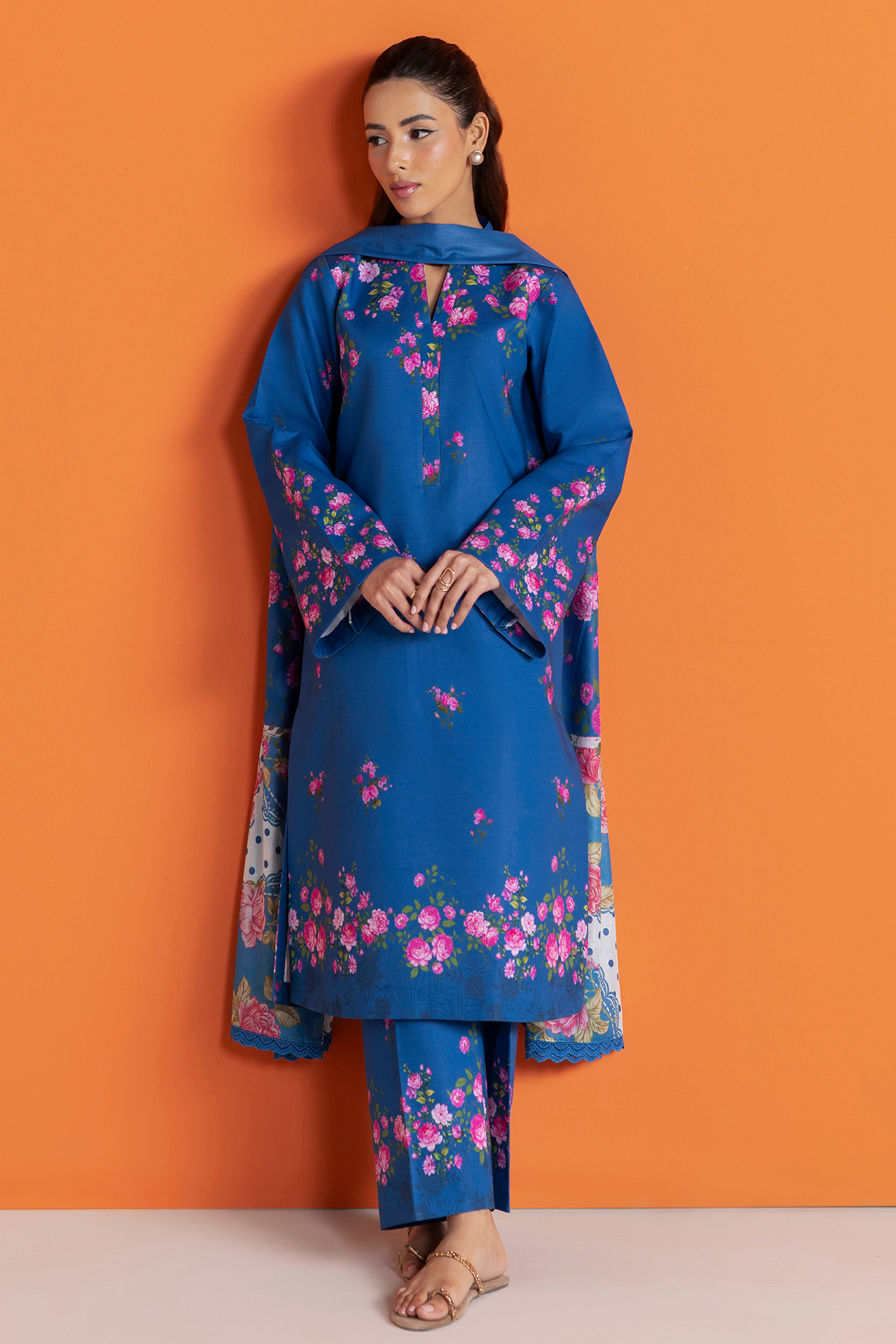 Raj bari | Amal Summer Prints 3Pc Unstitched | 09