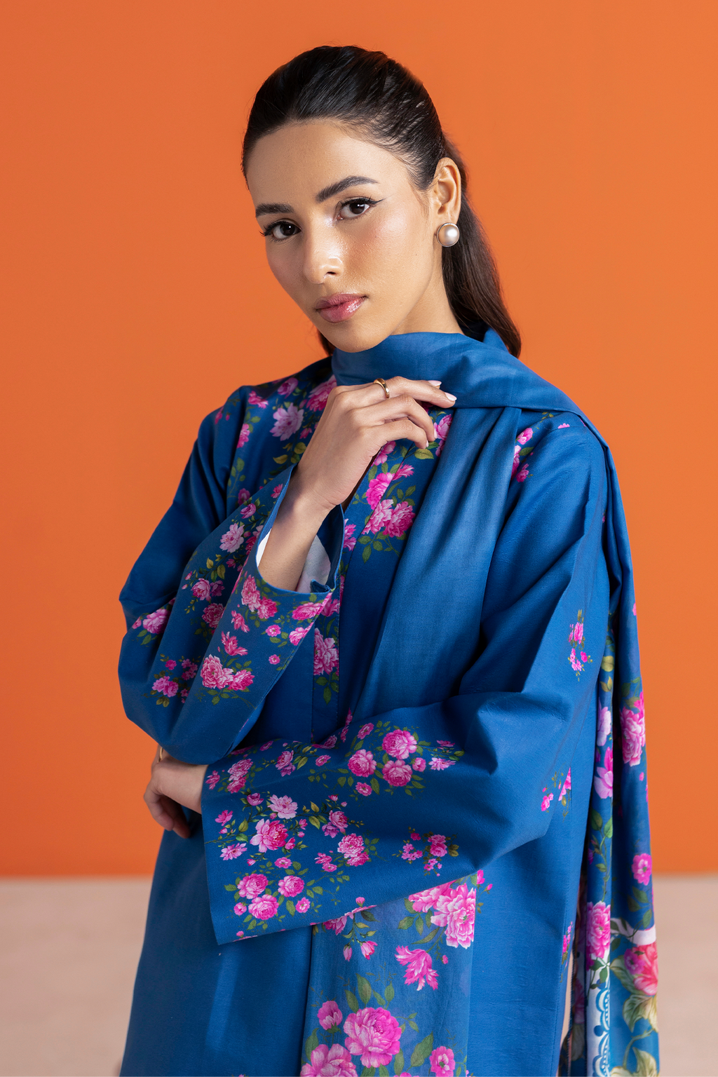 Raj bari | Amal Summer Prints 3Pc Unstitched | 09