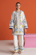 Raj bari | Amal Summer Prints 2Pc Unstitched Cord | 16