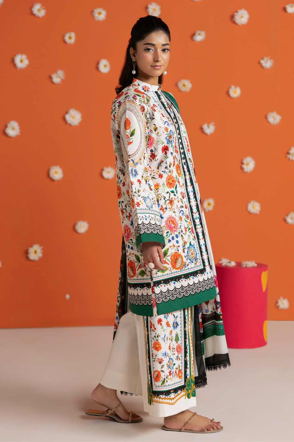 Raj bari | Amal Summer Prints 3Pc Unstitched | 13