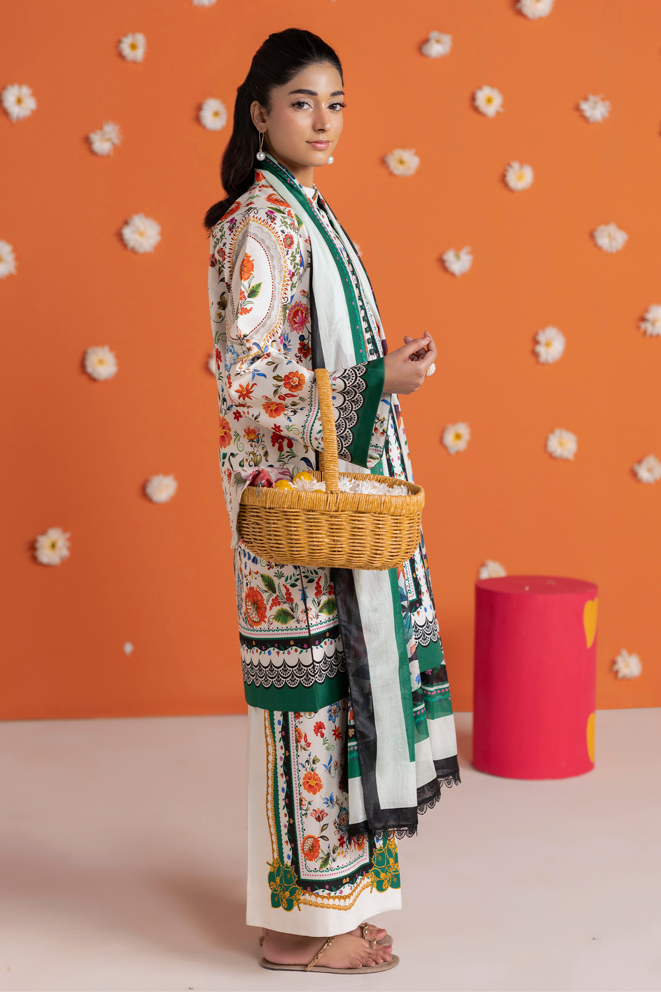 Raj bari | Amal Summer Prints 3Pc Unstitched | 13