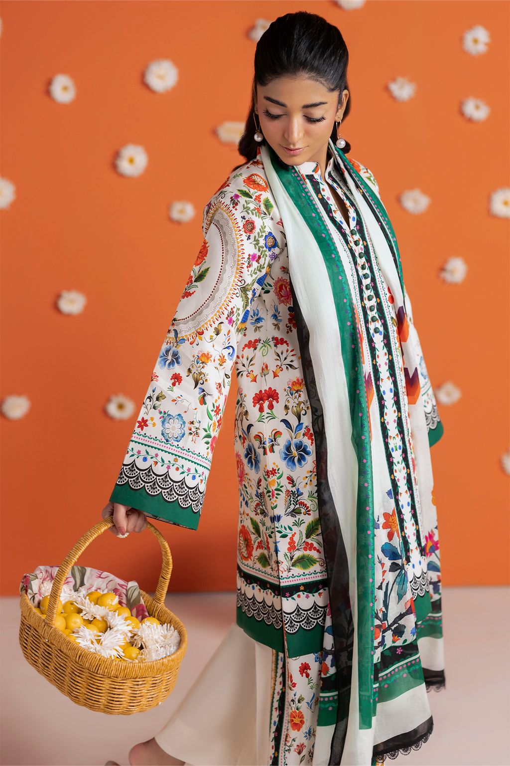 Raj bari | Amal Summer Prints 3Pc Unstitched | 13