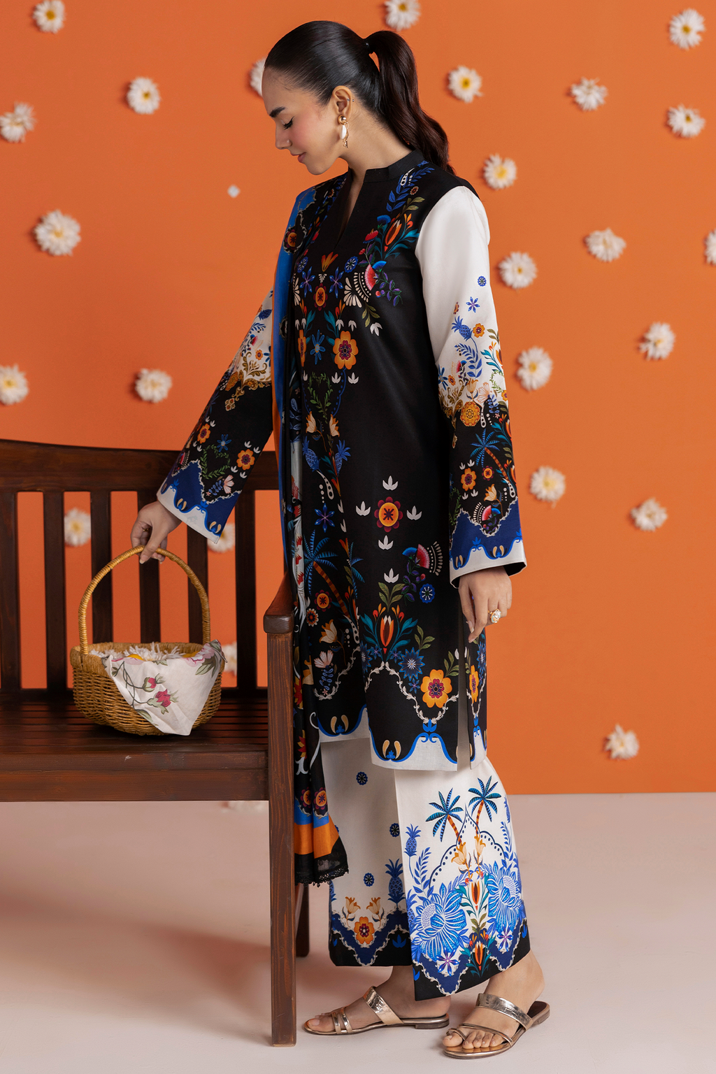 Raj bari | Amal Summer Prints 3Pc Unstitched | 08