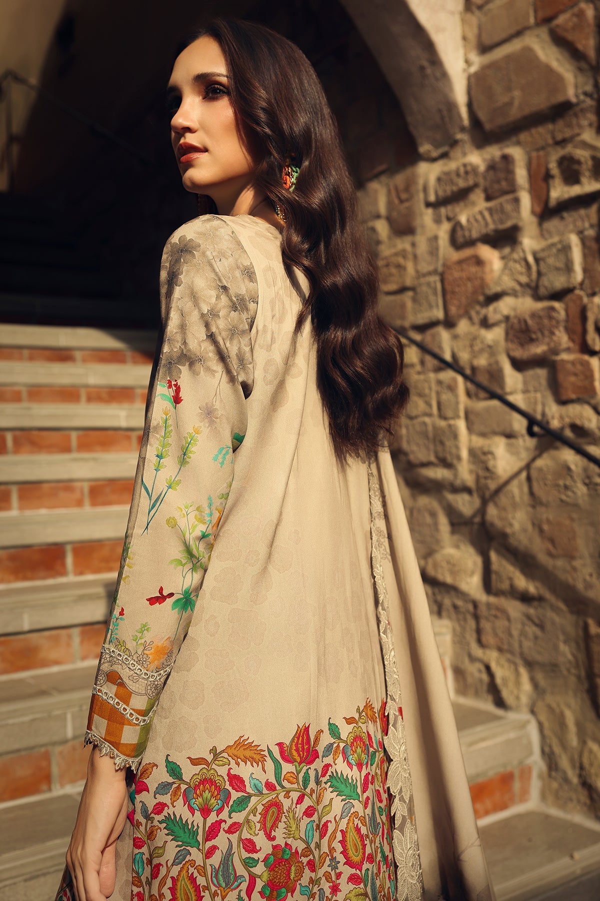 Charizma | Combination VOL - 01 Embroidered Lilen | CCW7-07