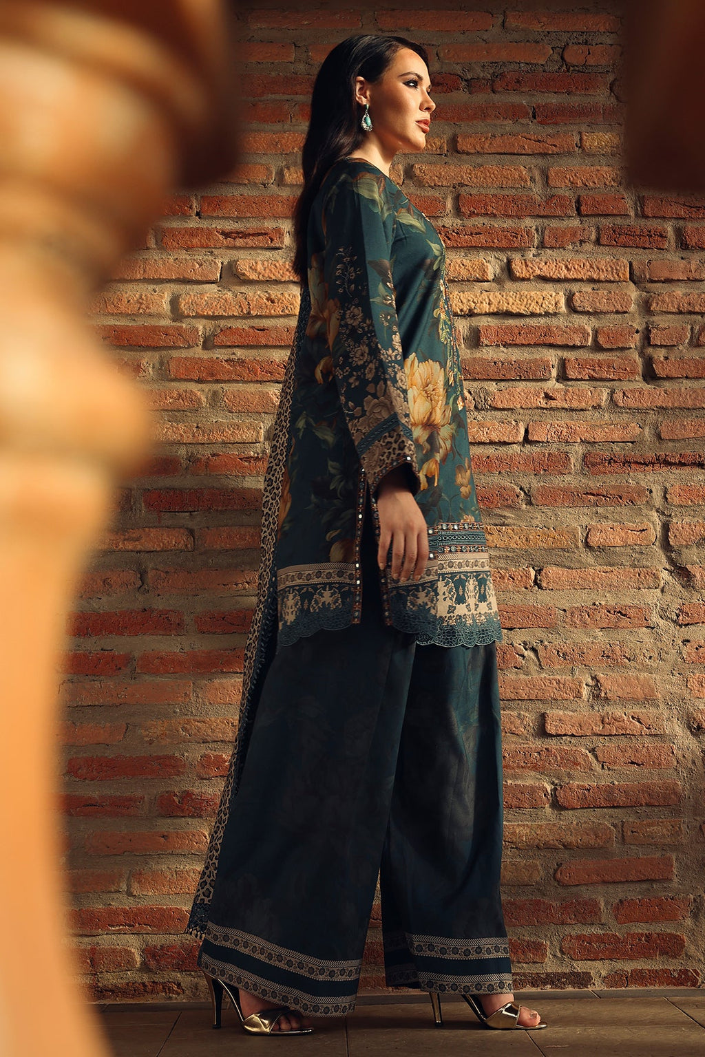 Charizma | Combination VOL - 01 Embroidered Lilen | CCW7-09