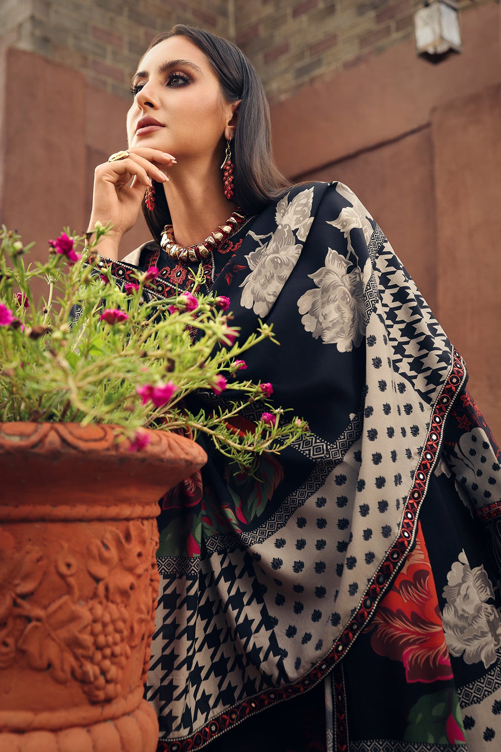 Charizma | Combination VOL - 01 Embroidered Lilen | CCW7-10