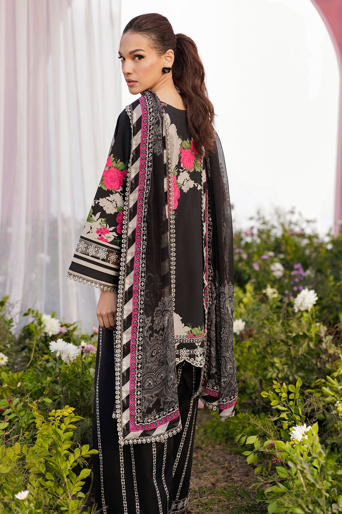 Charizma | 3-PC Unstitched Embroidered Lawn Collection | CRB6-06