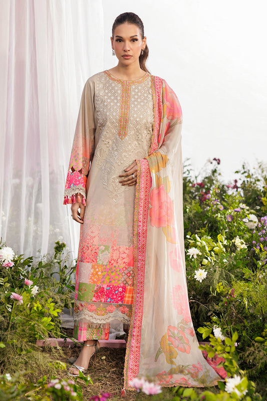 Charizma | 3-PC Unstitched Embroidered Lawn Collection | CRB6-05