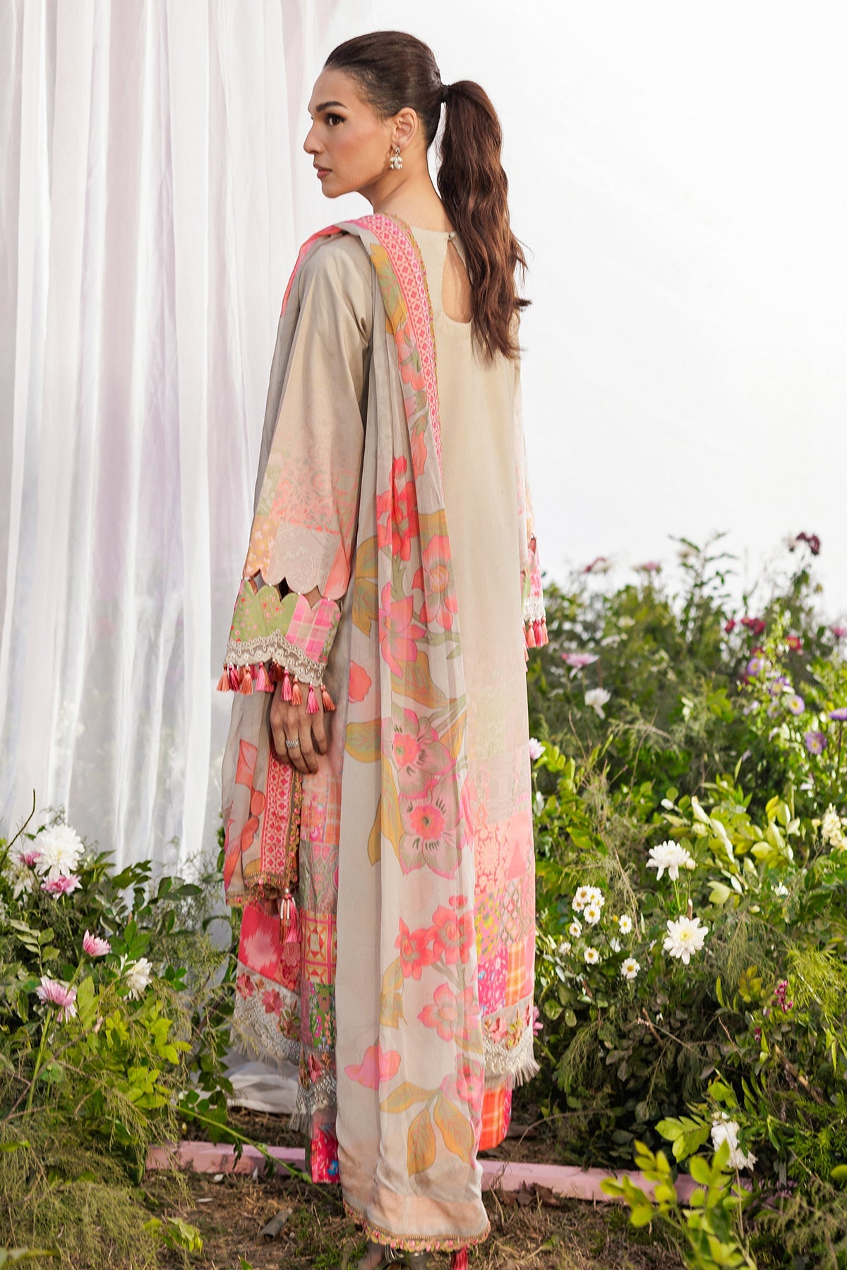 Charizma | 3-PC Unstitched Embroidered Lawn Collection | CRB6-05