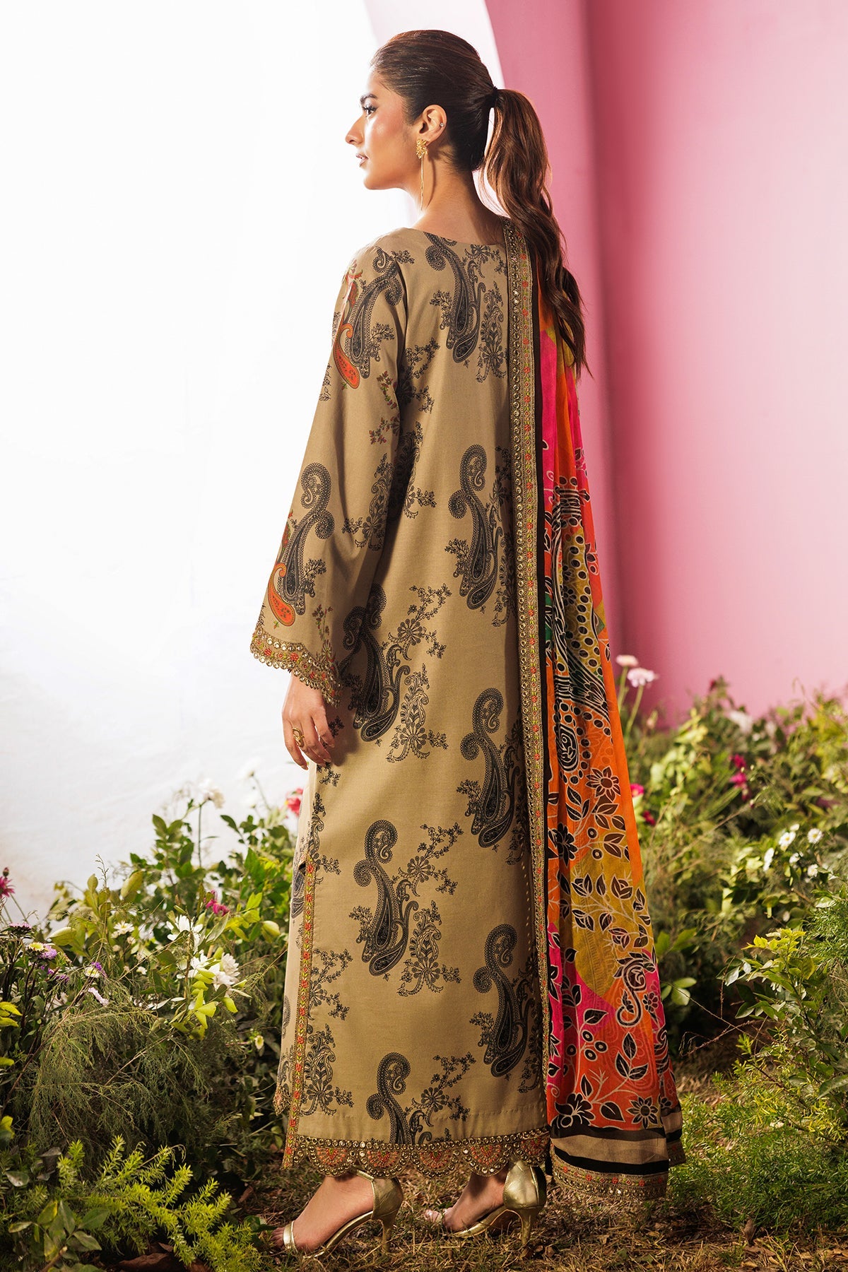 Charizma | 3-PC Unstitched Embroidered Lawn Collection | CRB6-07