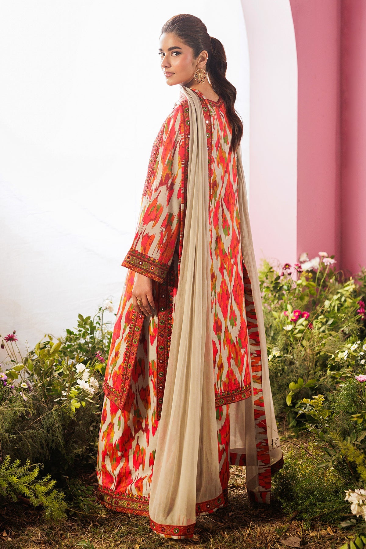 Charizma | 3-PC Unstitched Embroidered Lawn Collection | CRB6-08