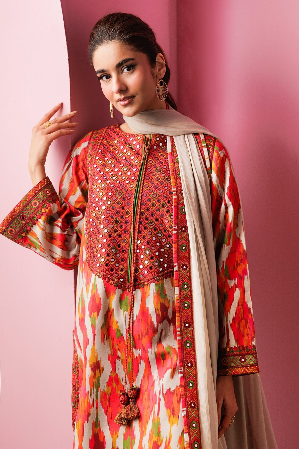 Charizma | 3-PC Unstitched Embroidered Lawn Collection | CRB6-08