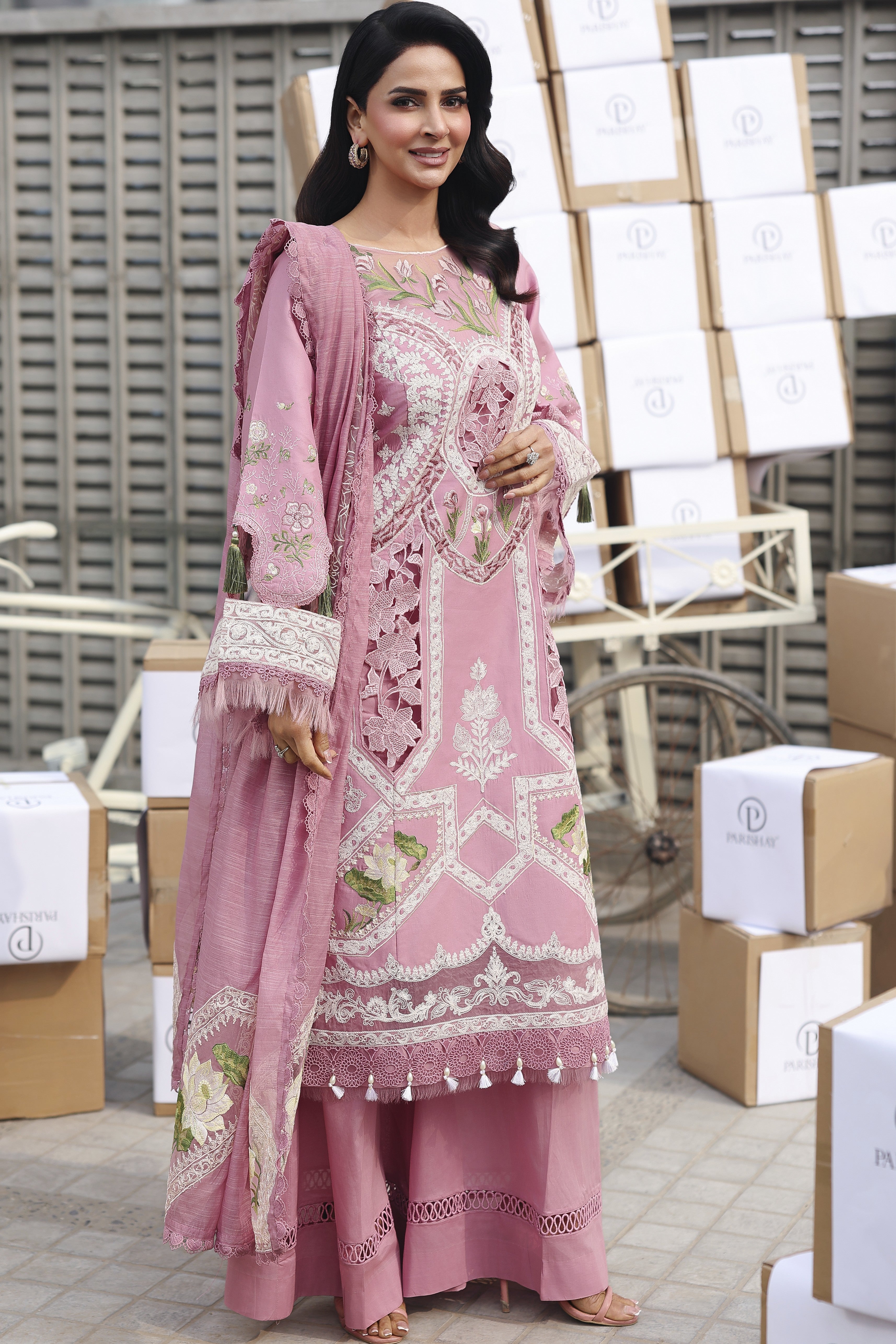 Parishay | Monaco Luxury Lawn 26' | MN-02