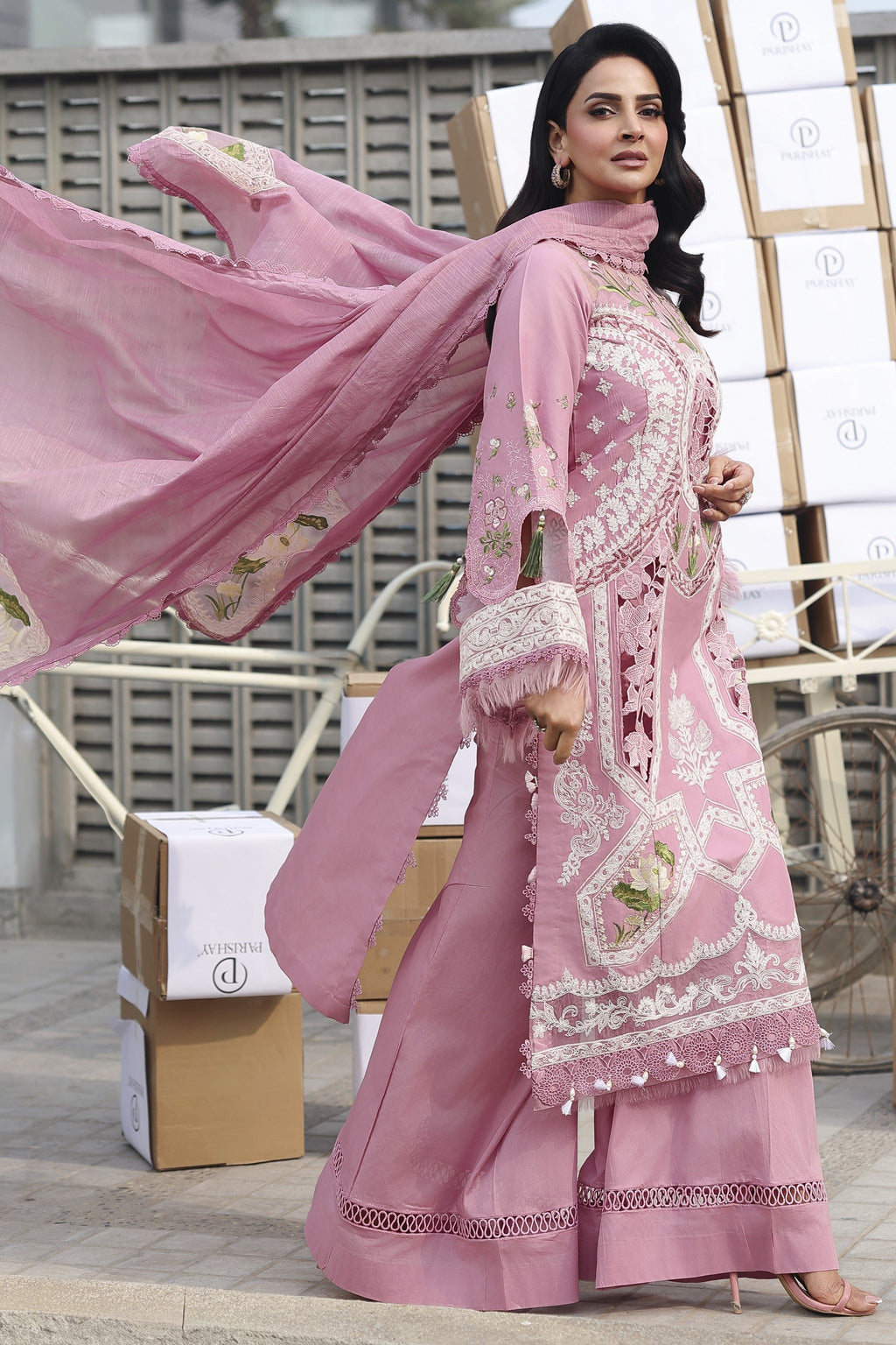 Parishay | Monaco Luxury Lawn 26' | MN-02