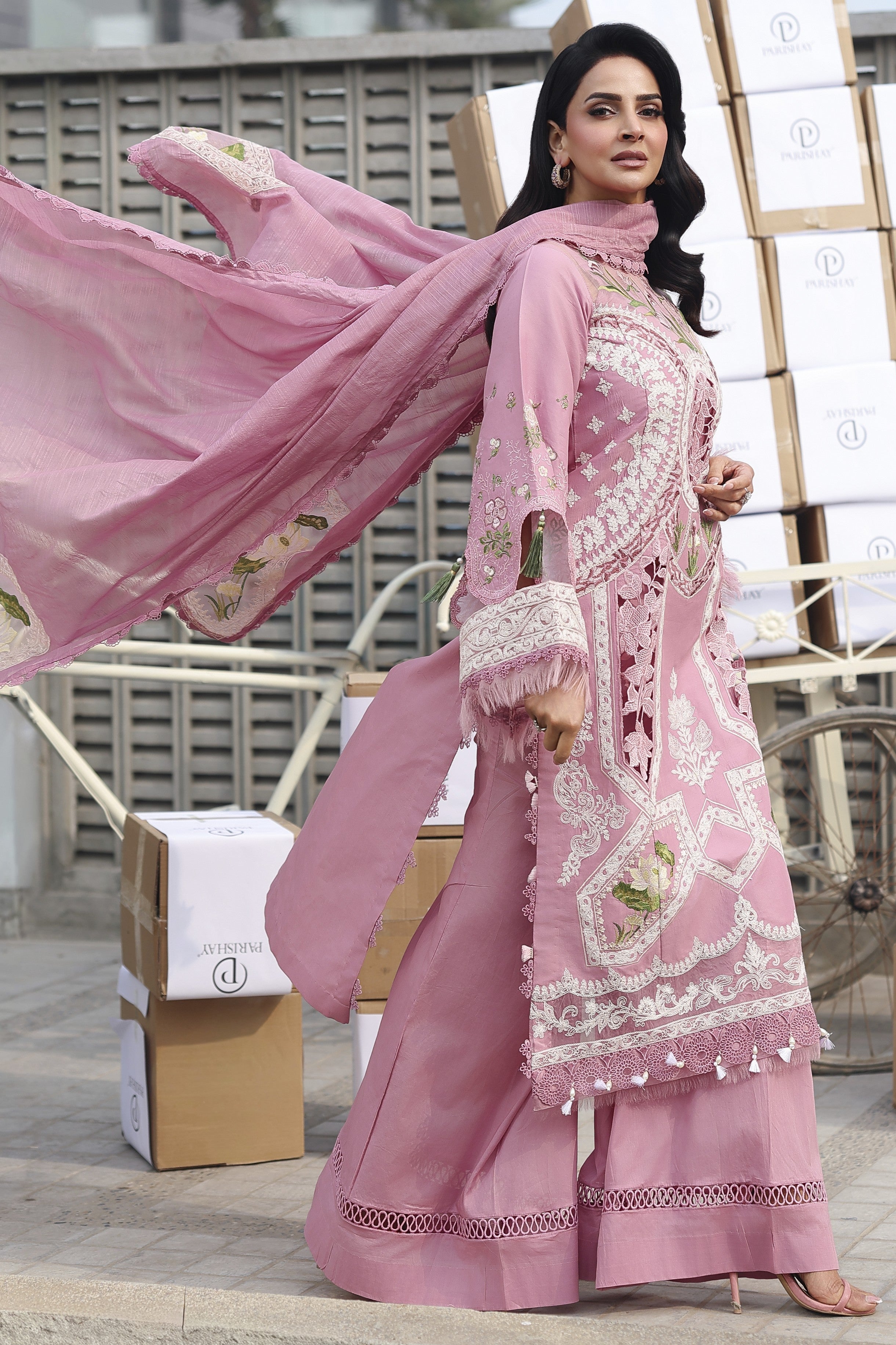Parishay | Monaco Luxury Lawn 26' | MN-02