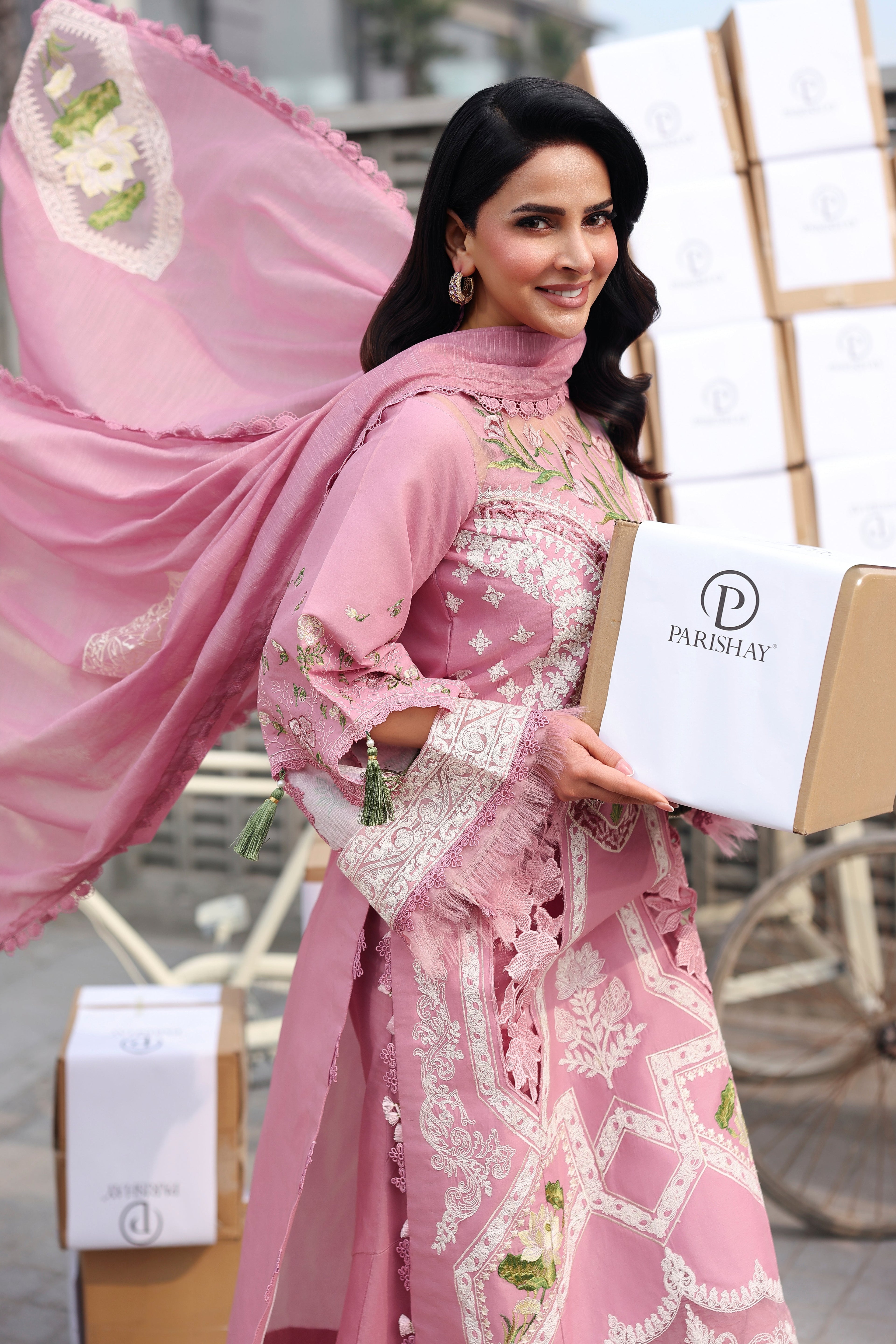 Parishay | Monaco Luxury Lawn 26' | MN-02