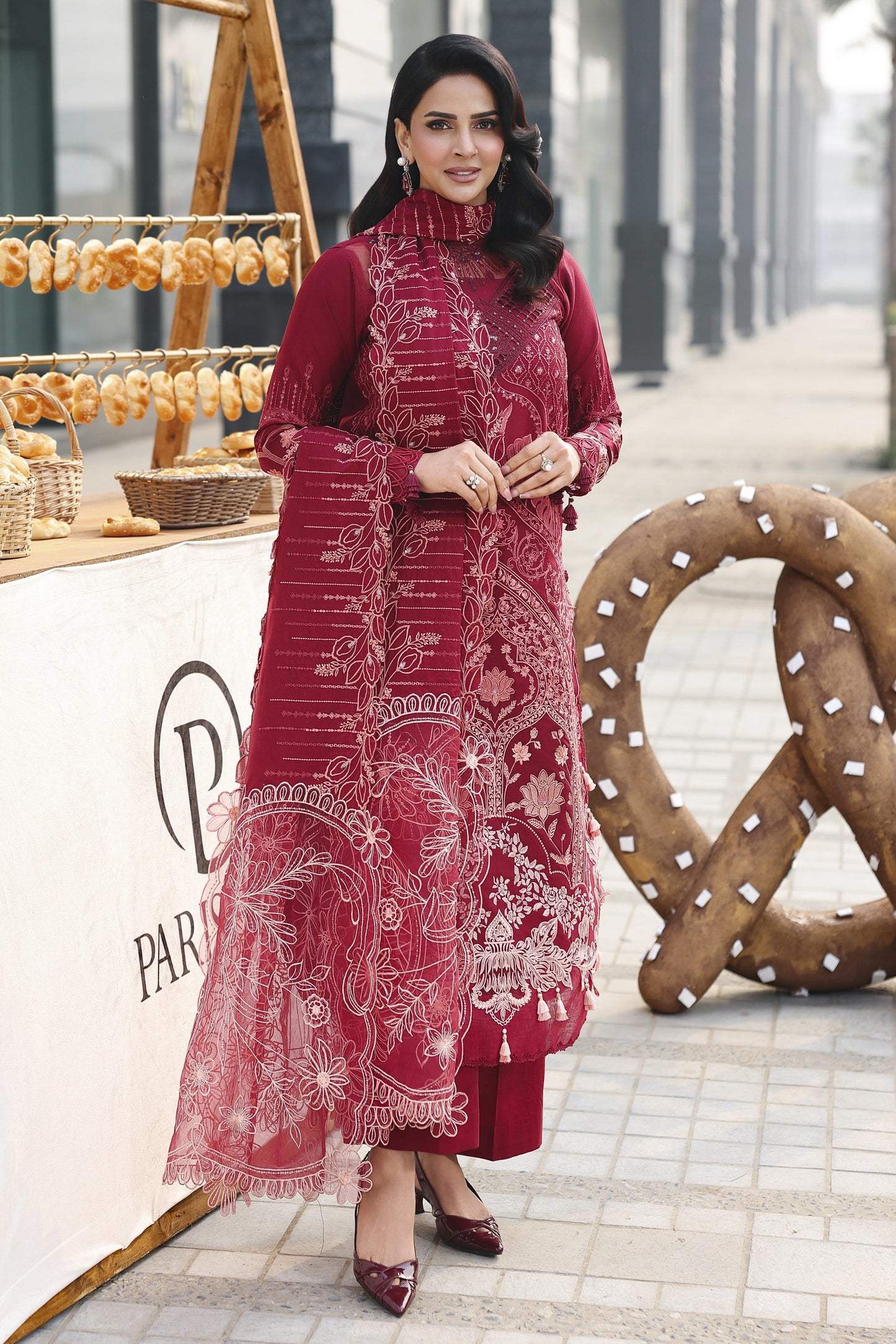 Parishay | Monaco Luxury Lawn 26' | MN-01