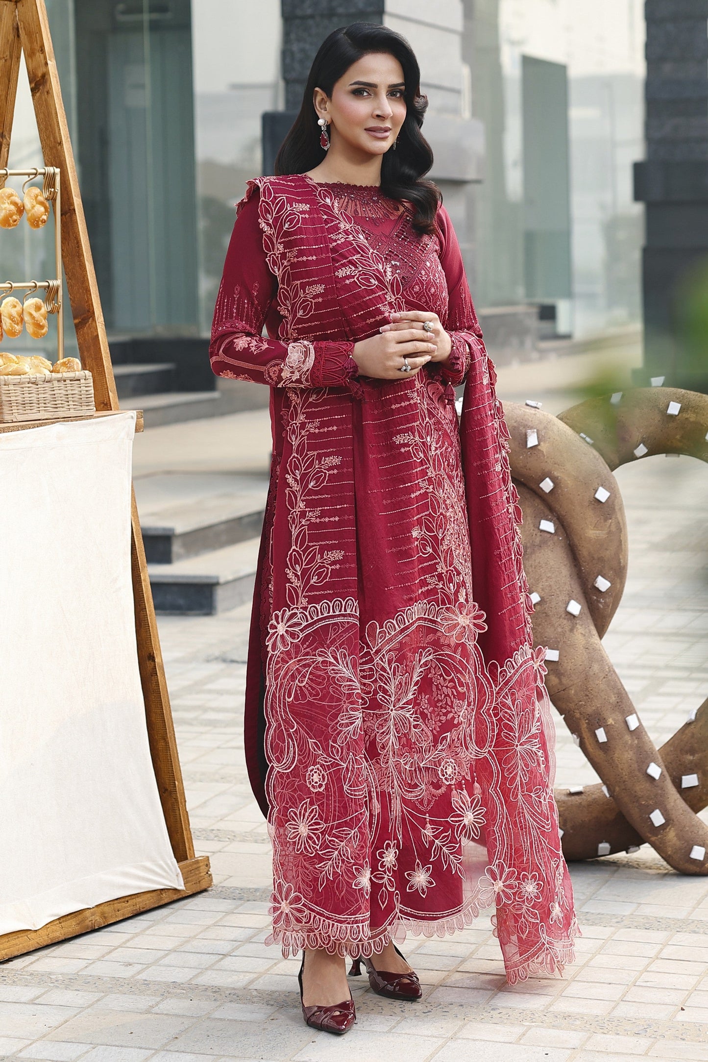 Parishay | Monaco Luxury Lawn 26' | MN-01