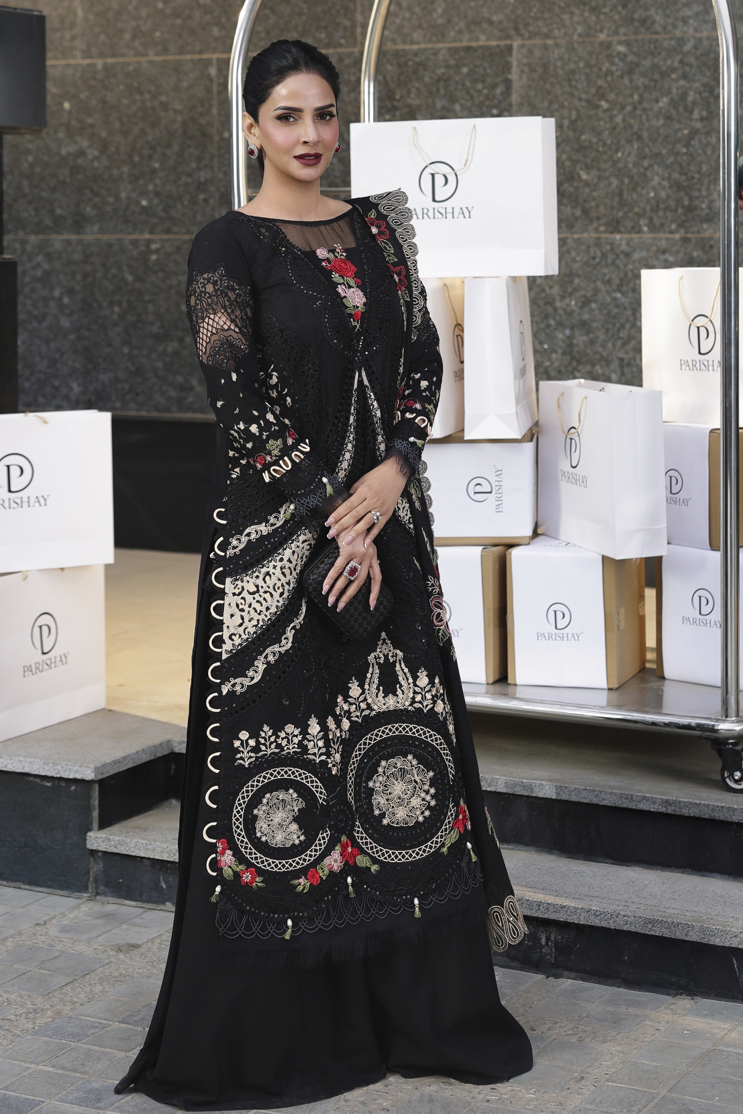 Parishay | Monaco Luxury Lawn 26' | MN-03