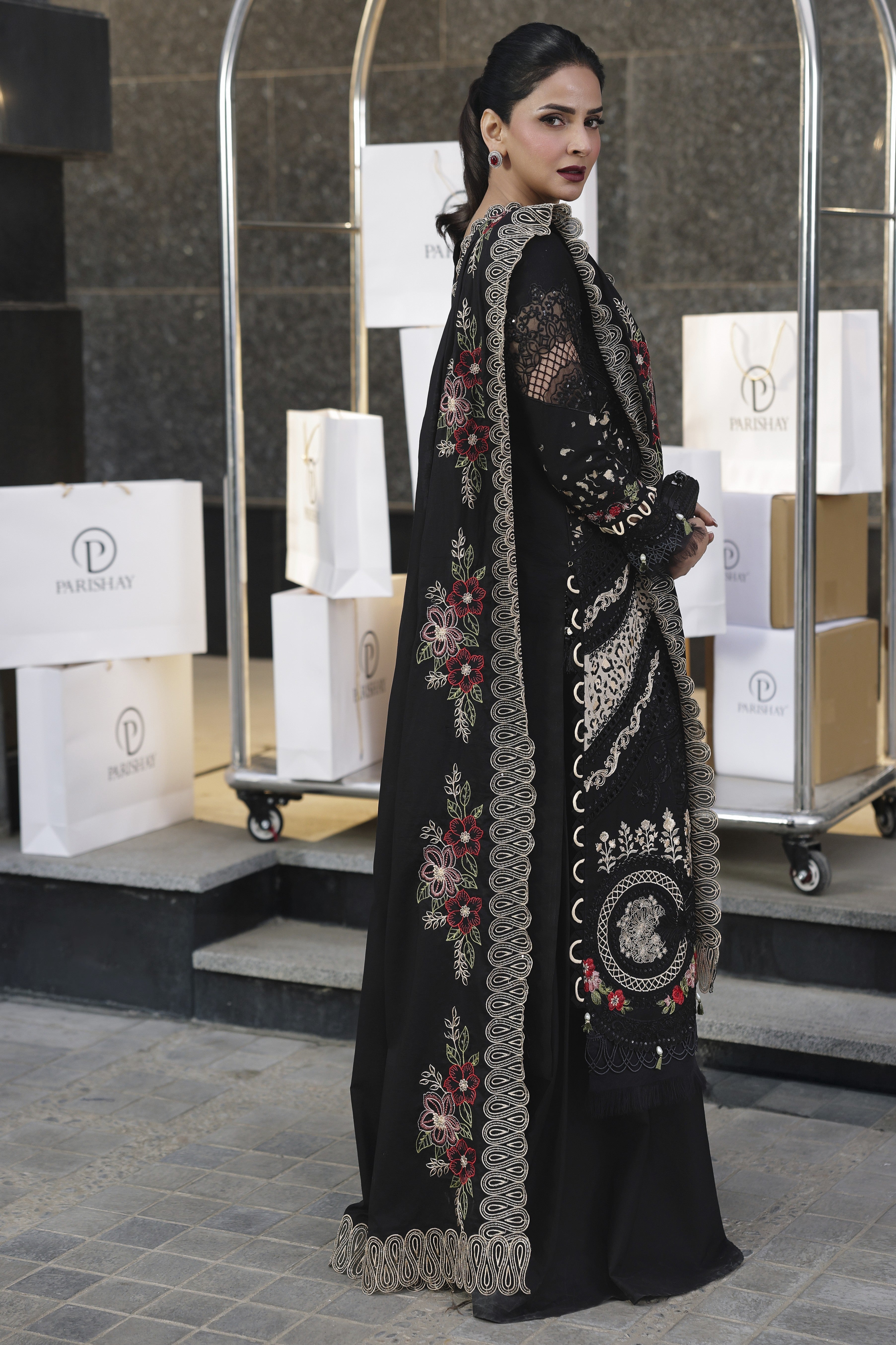 Parishay | Monaco Luxury Lawn 26' | MN-03
