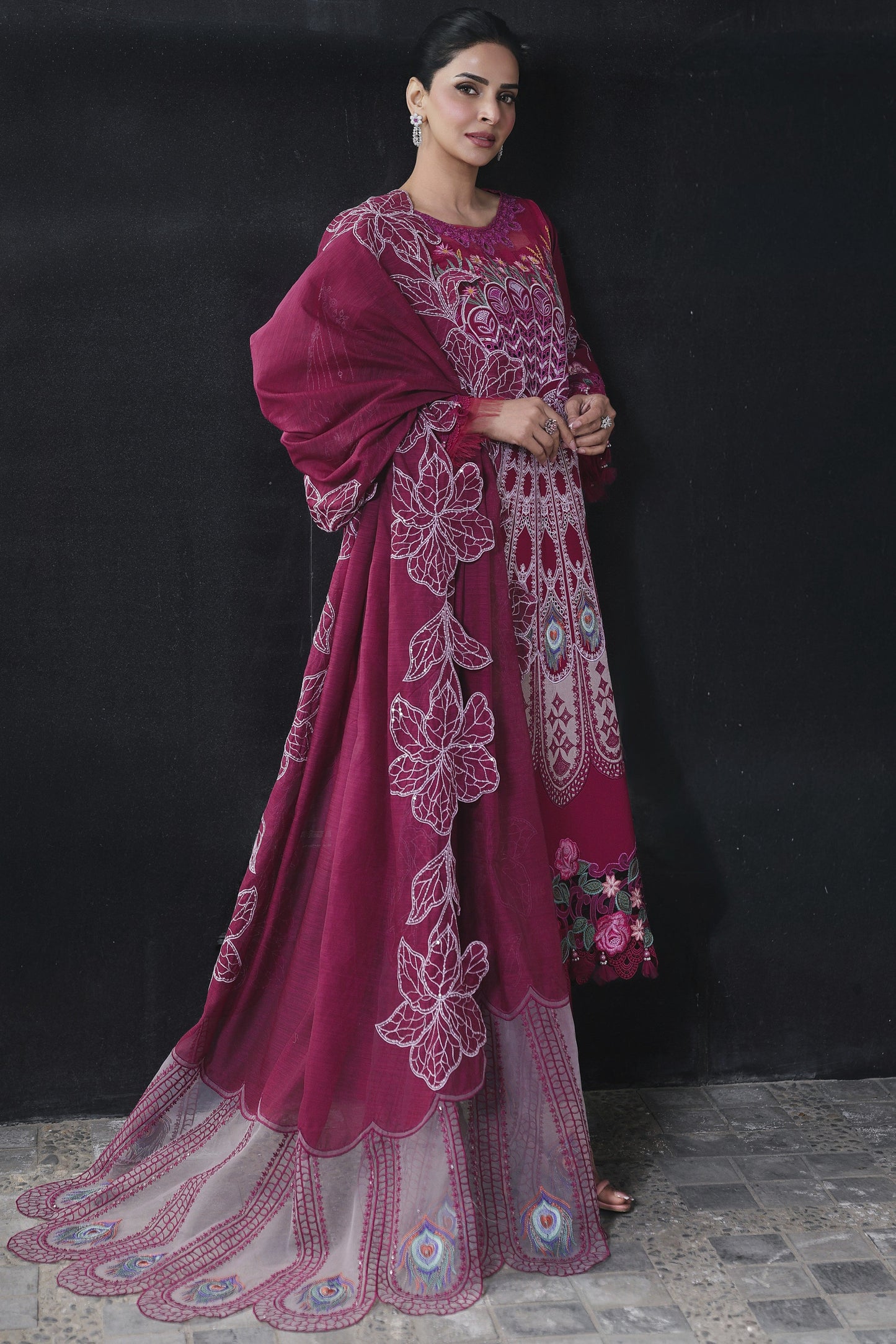 Parishay | Monaco Luxury Lawn 26' | MN-07