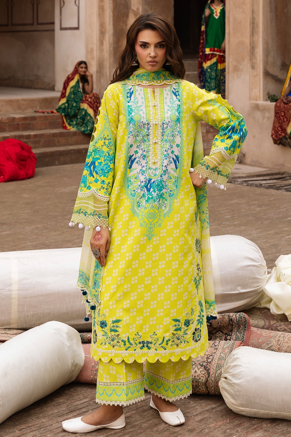 Charizma | Combination 3 Pcs Lawn VOL 3 | CC6-25