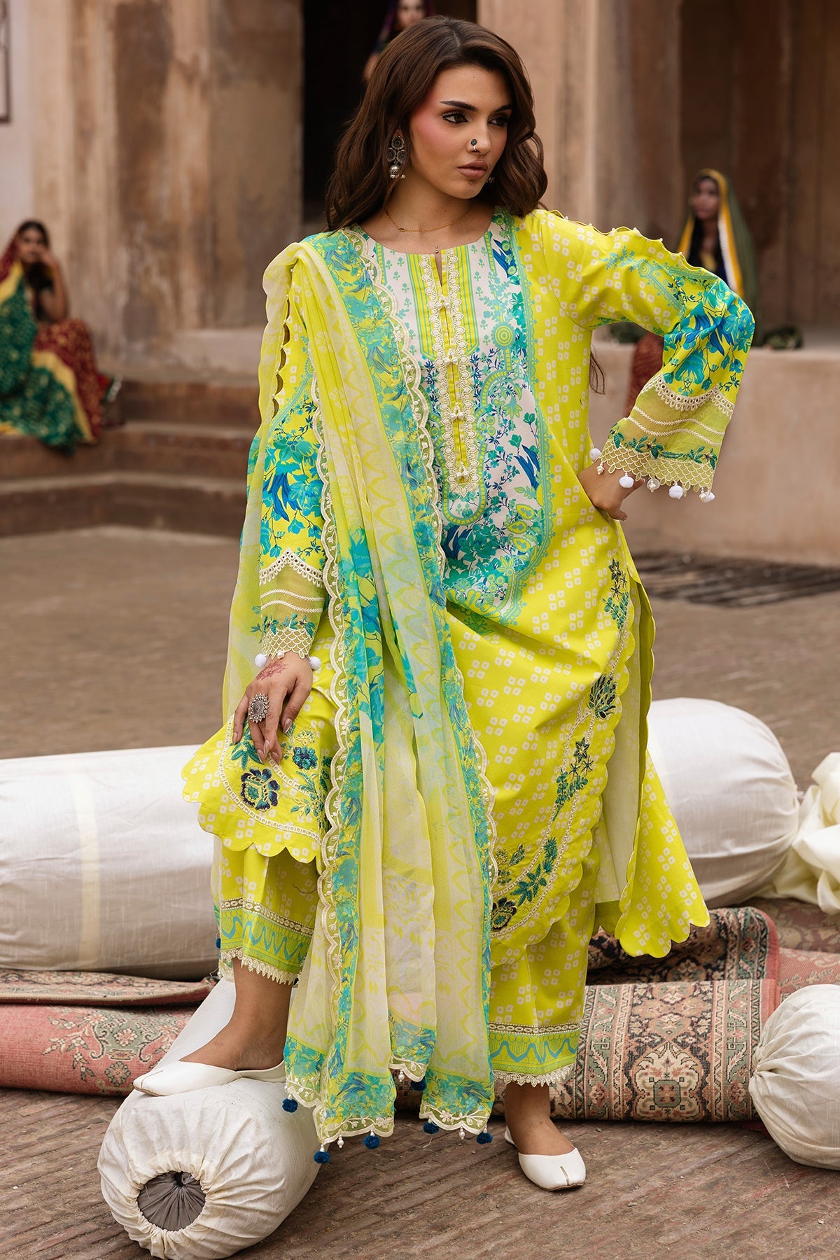 Charizma | Combination 3 Pcs Lawn VOL 3 | CC6-25