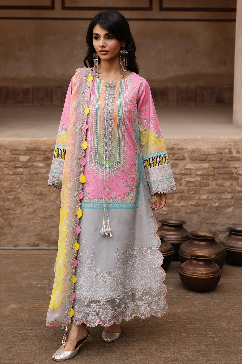 Charizma | Chunri Unstitched Lawn VOL 1 | CHN6-01