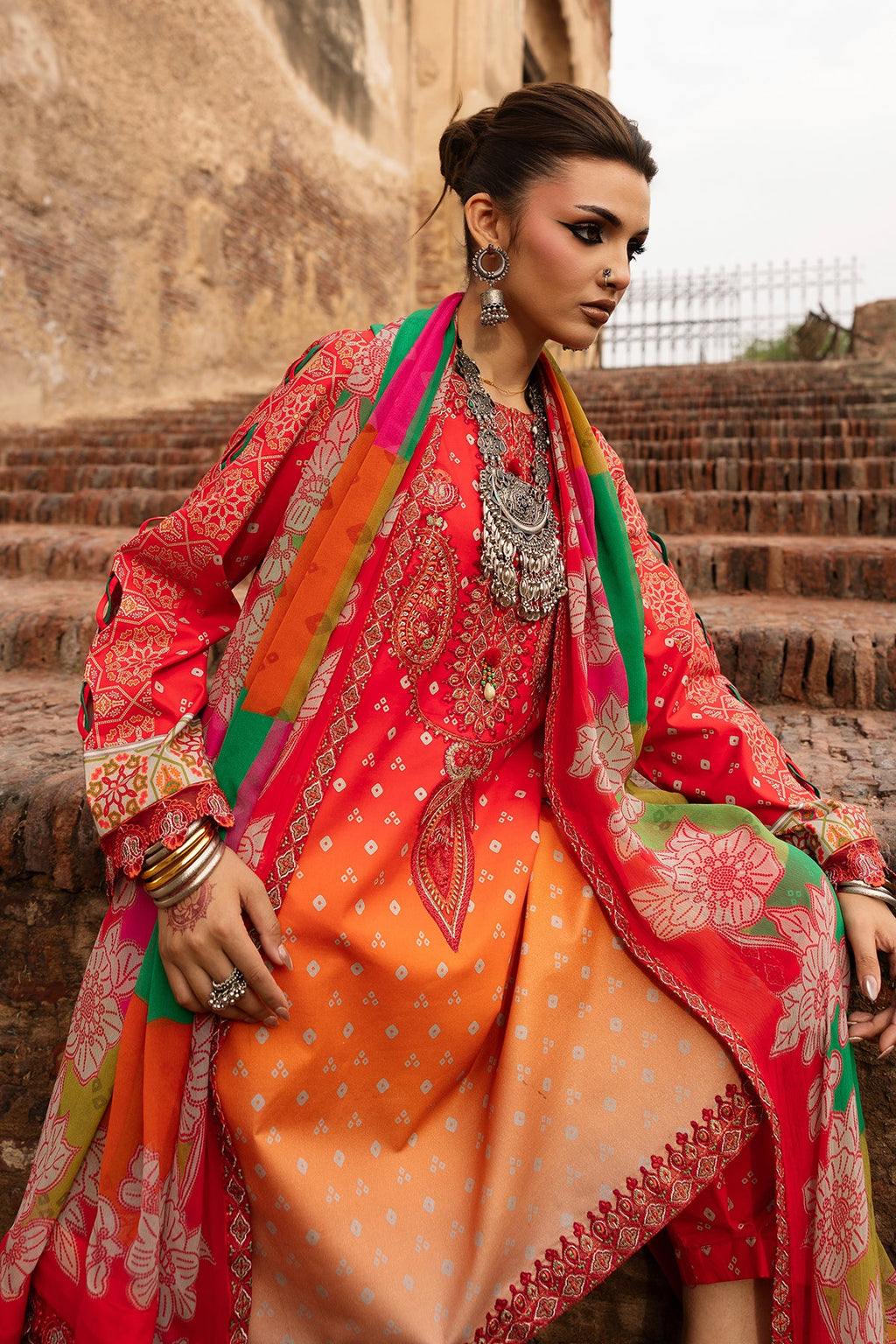Charizma | Chunri Unstitched Lawn VOL 1 | CHN6-06
