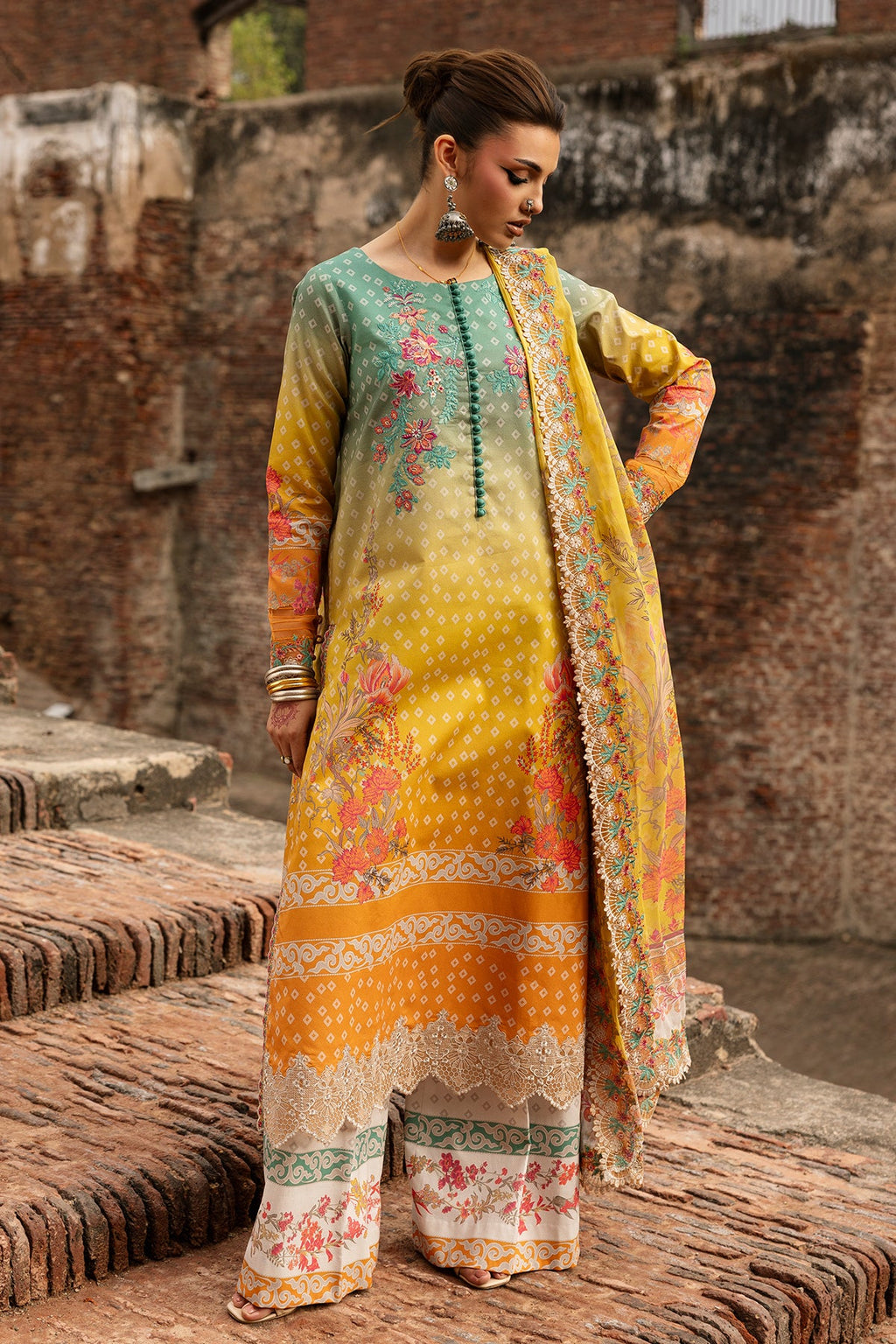 Charizma | Chunri Unstitched Lawn VOL 1 | CHN6-03