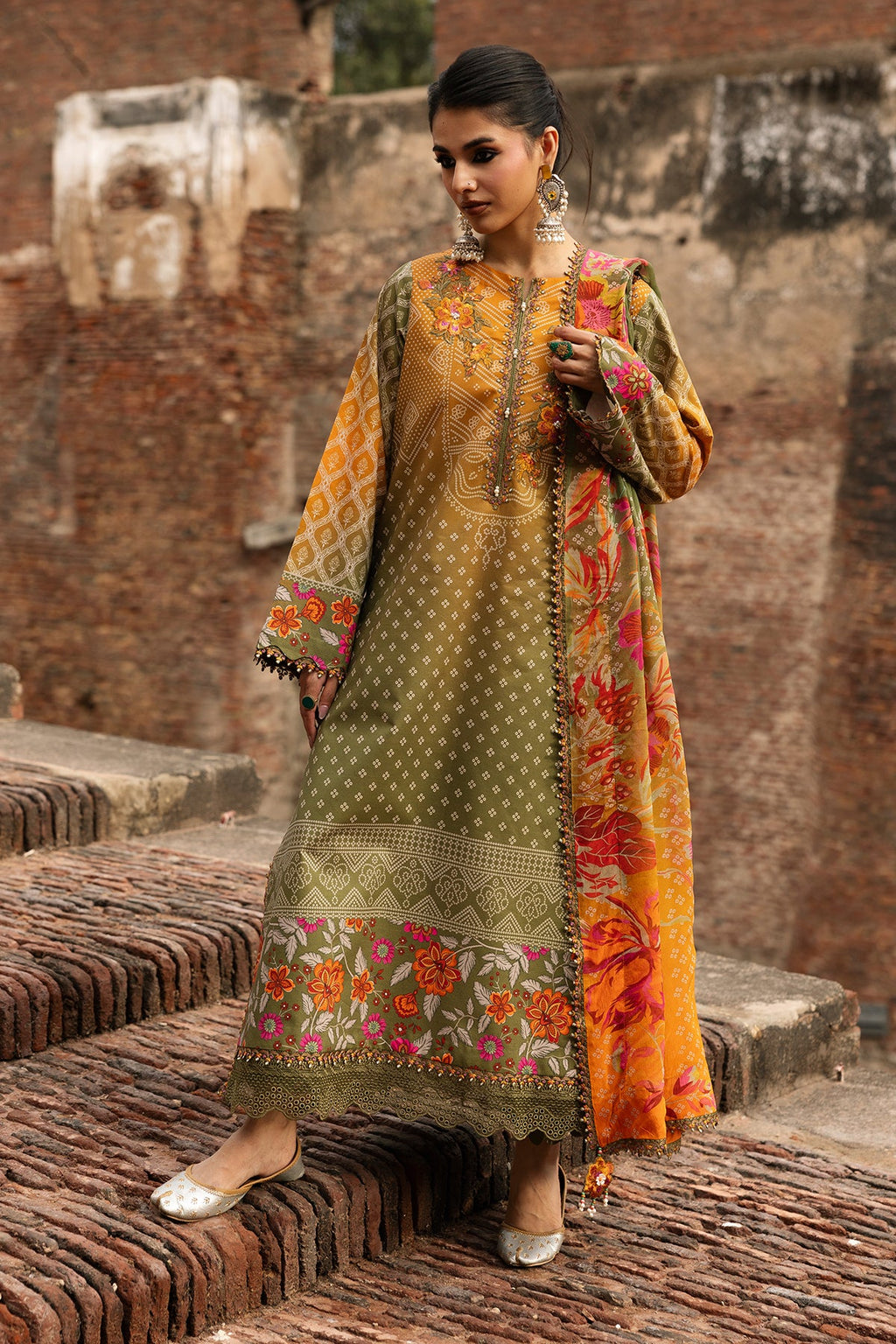 Charizma | Chunri Unstitched Lawn VOL 1 | CHN6-05