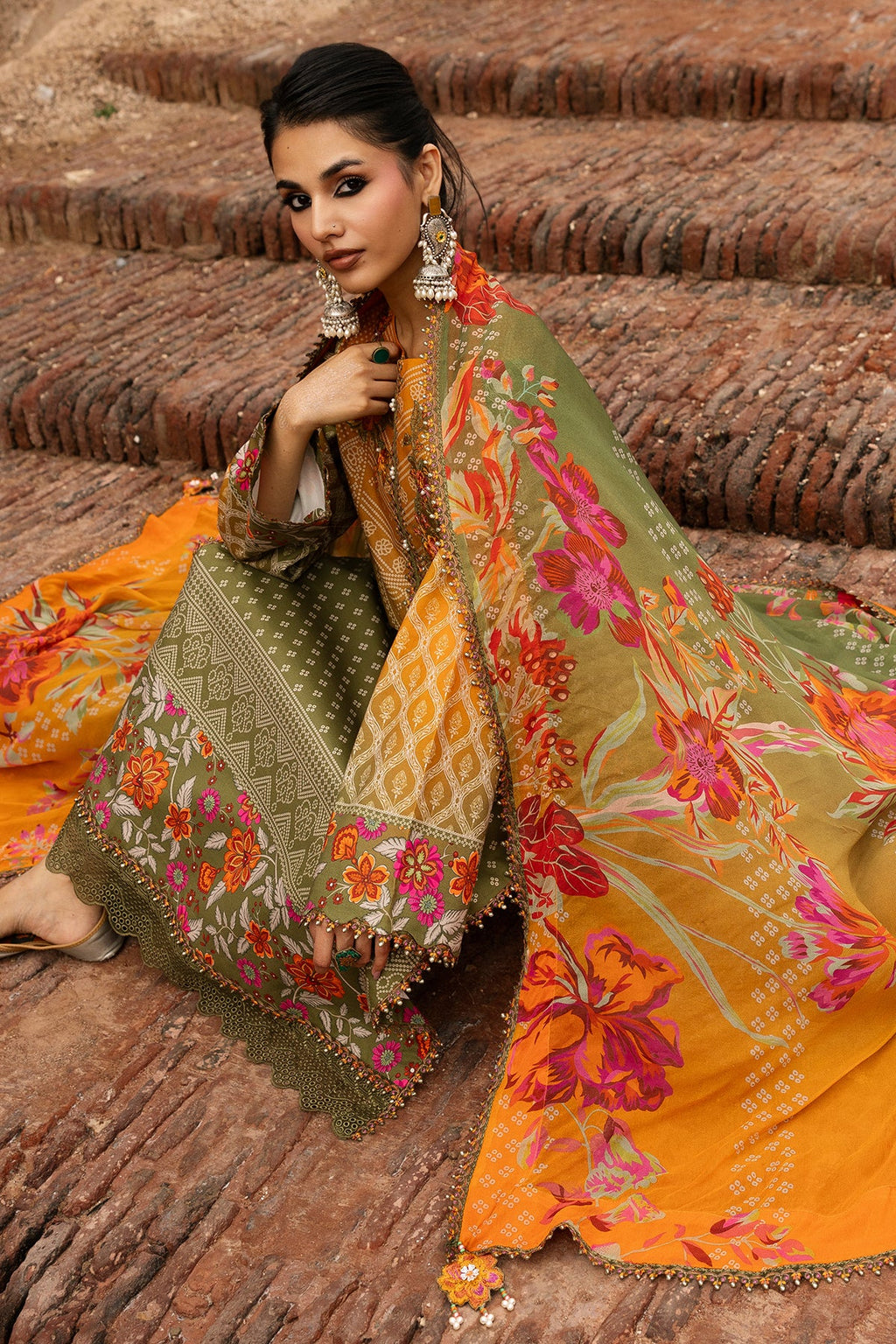 Charizma | Chunri Unstitched Lawn VOL 1 | CHN6-05
