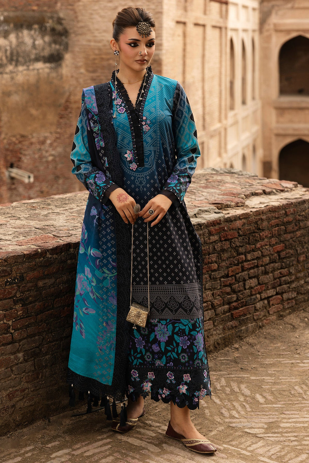 Charizma | Chunri Unstitched Lawn VOL 1 | CHN6-04