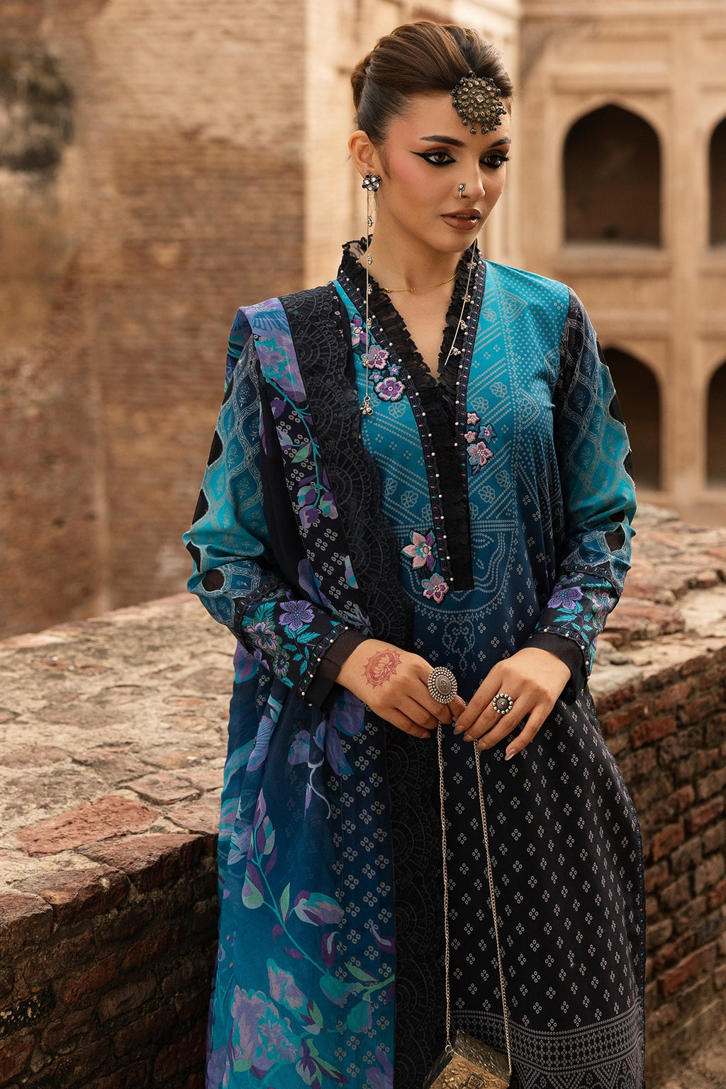 Charizma | Chunri Unstitched Lawn VOL 1 | CHN6-04