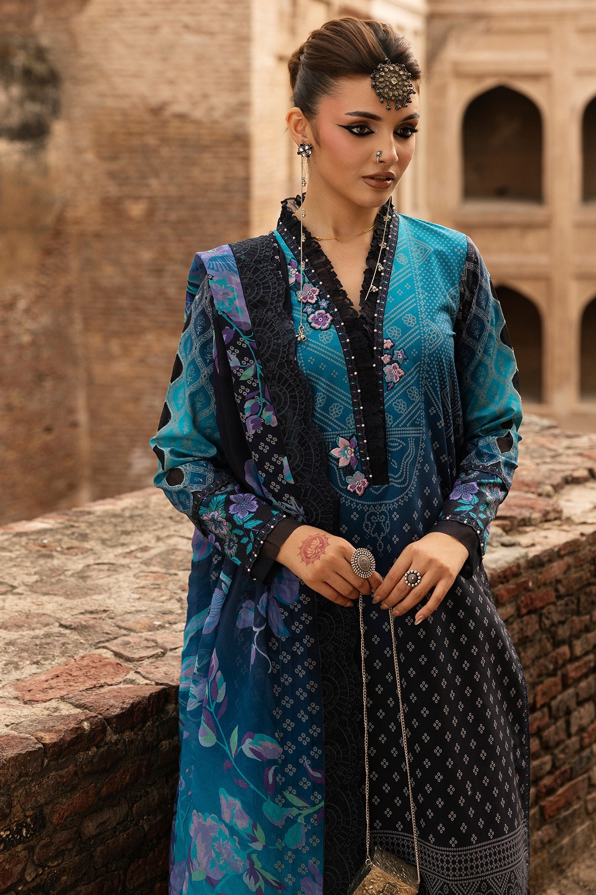 Charizma | Chunri Unstitched Lawn VOL 1 | CHN6-04