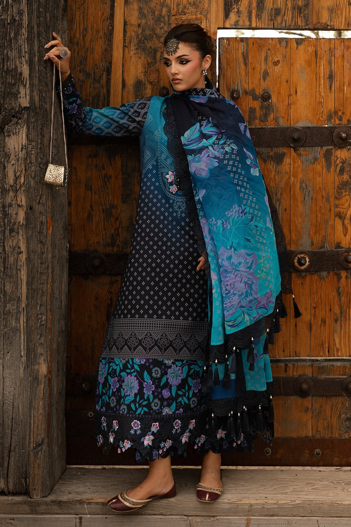 Charizma | Chunri Unstitched Lawn VOL 1 | CHN6-04
