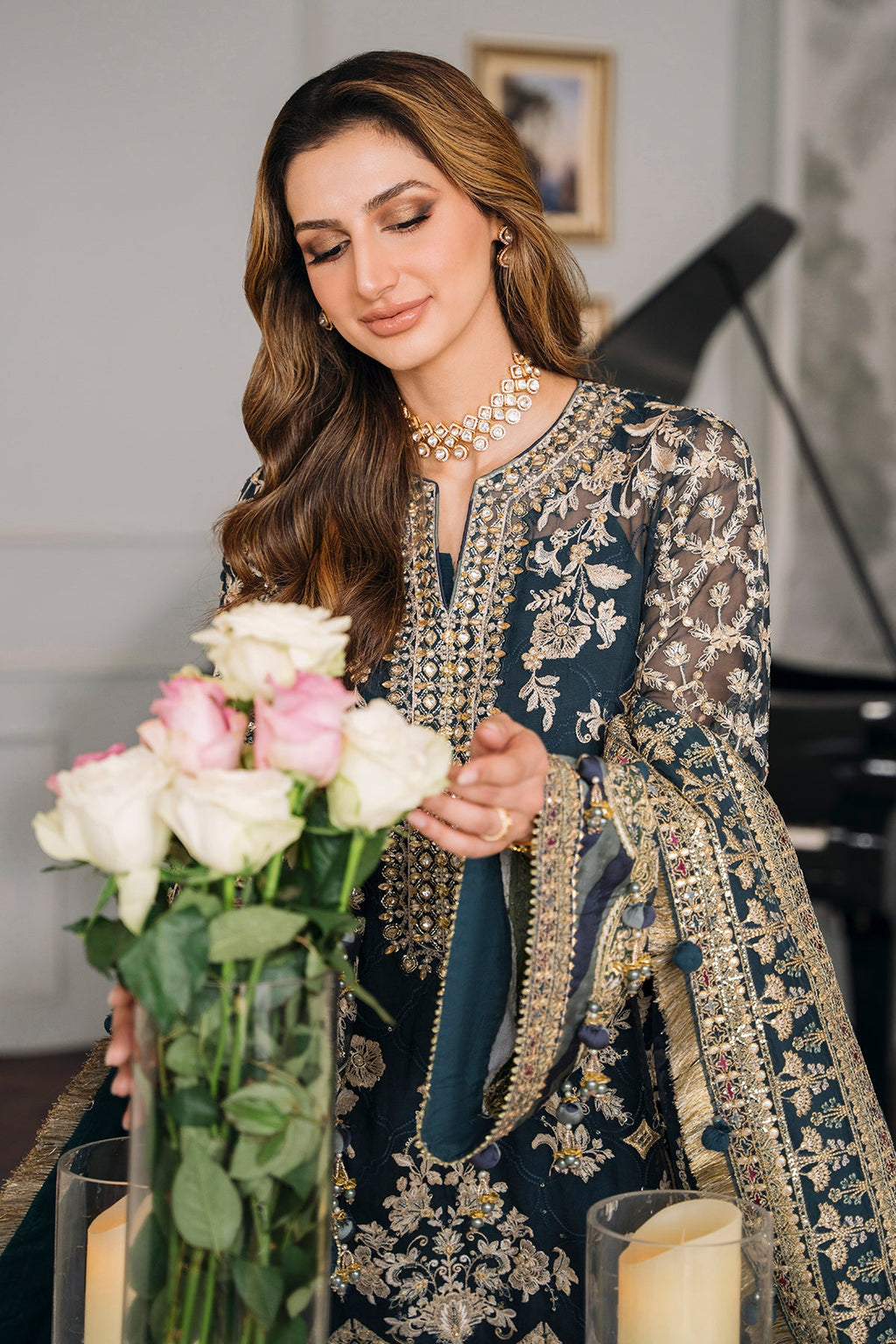 Baroque | EMBROIDERED CHIFFON | CH12-01