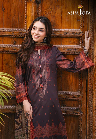 Asim Jofa | PRINTED LAWN 3 PCS | AJGB-06