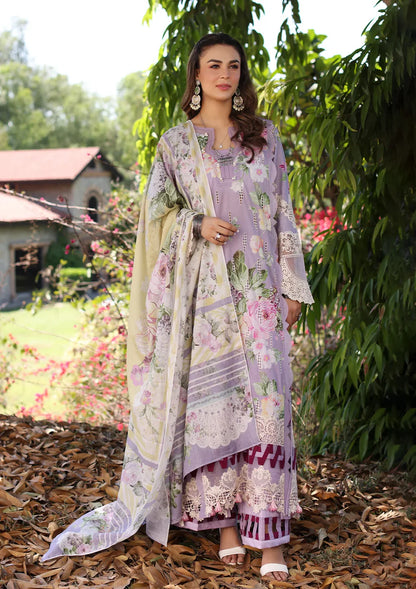 Elaf | Printkari Lawn | LILAC L’AMOUR