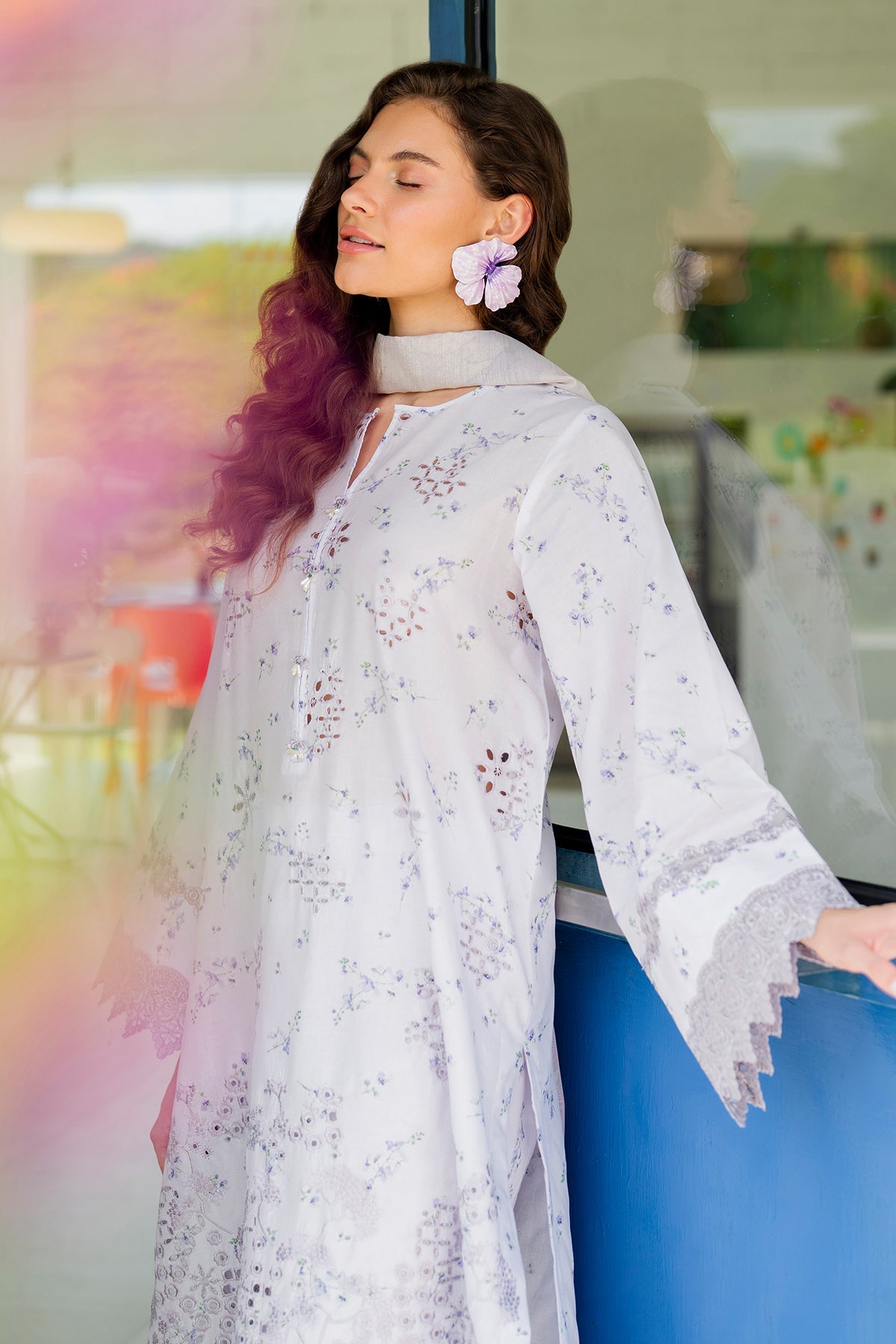Baroque | Embroidered Lawn | UF-4211