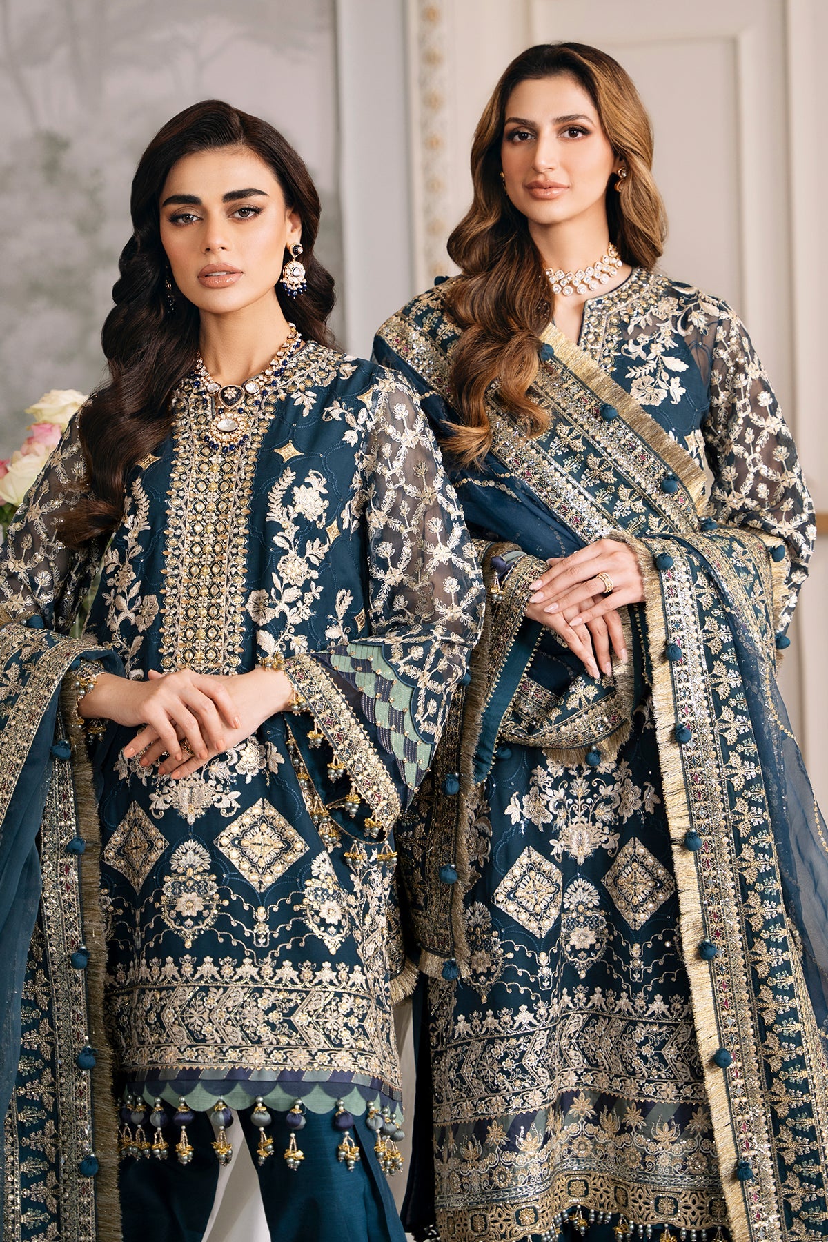 Baroque | EMBROIDERED CHIFFON | CH12-01