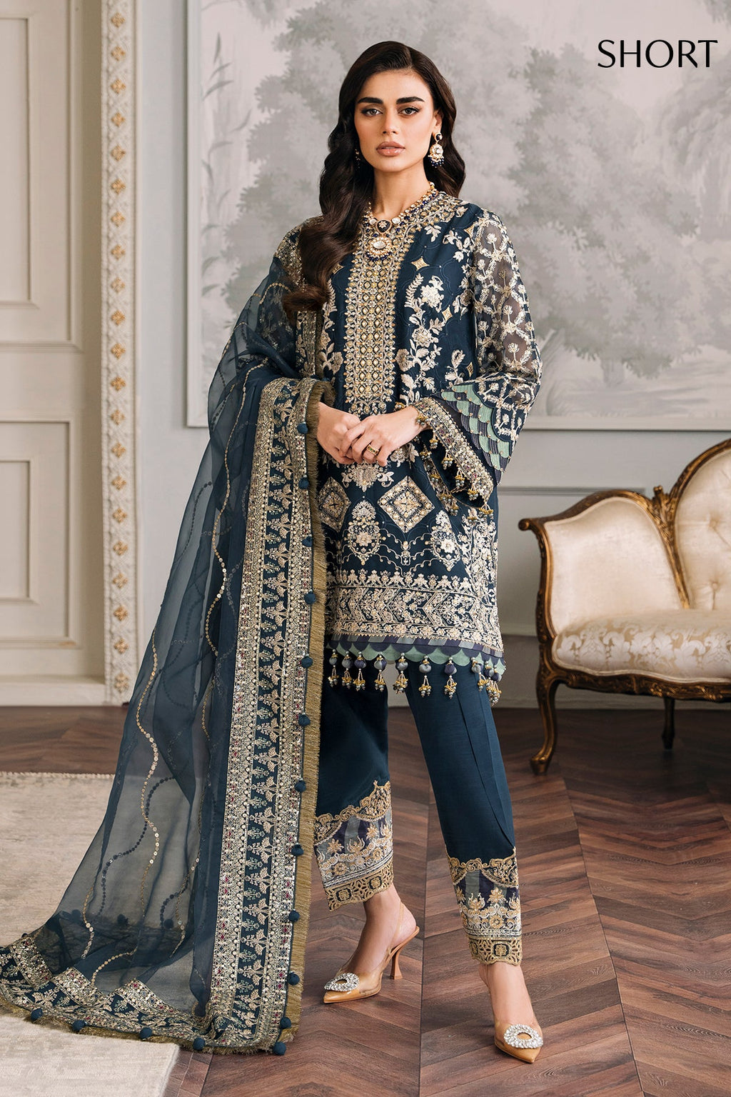 Baroque | EMBROIDERED CHIFFON | CH12-01