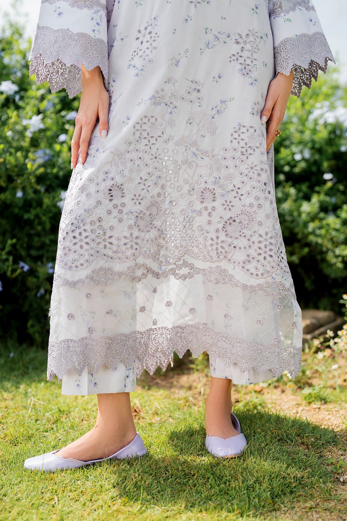 Baroque | Embroidered Lawn | UF-4211