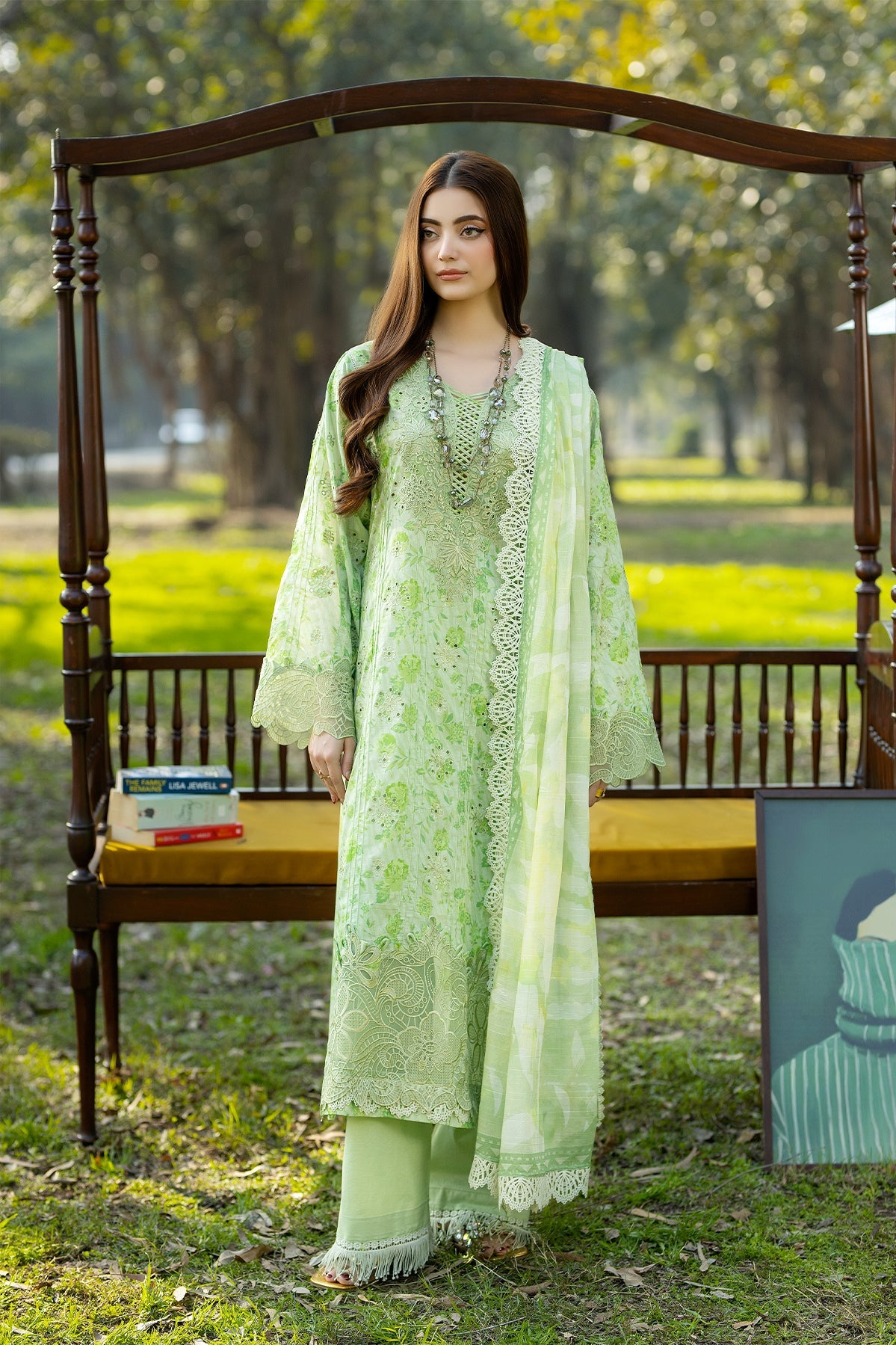 Noor-e-Fajar | Chikankari Lawn | CK-01