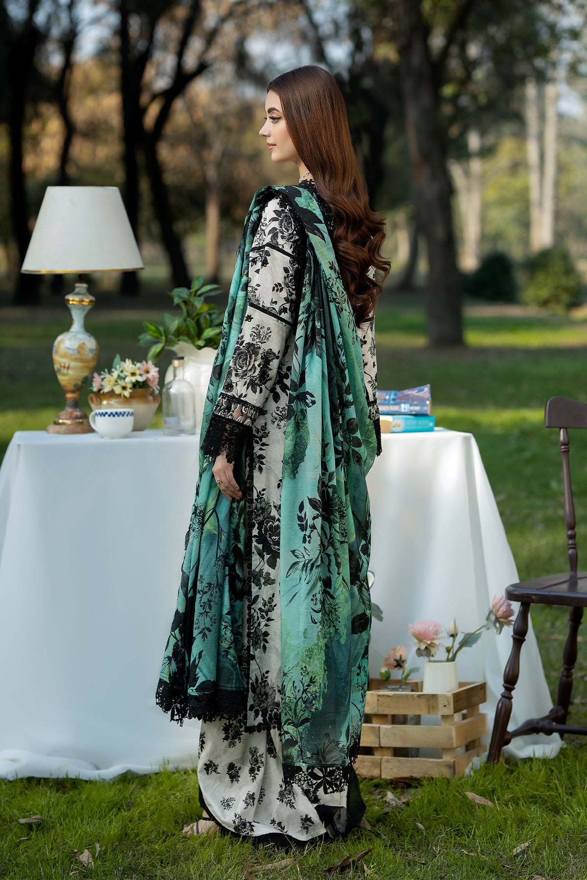Noor-e-Fajar | Chikankari Lawn | CK-02