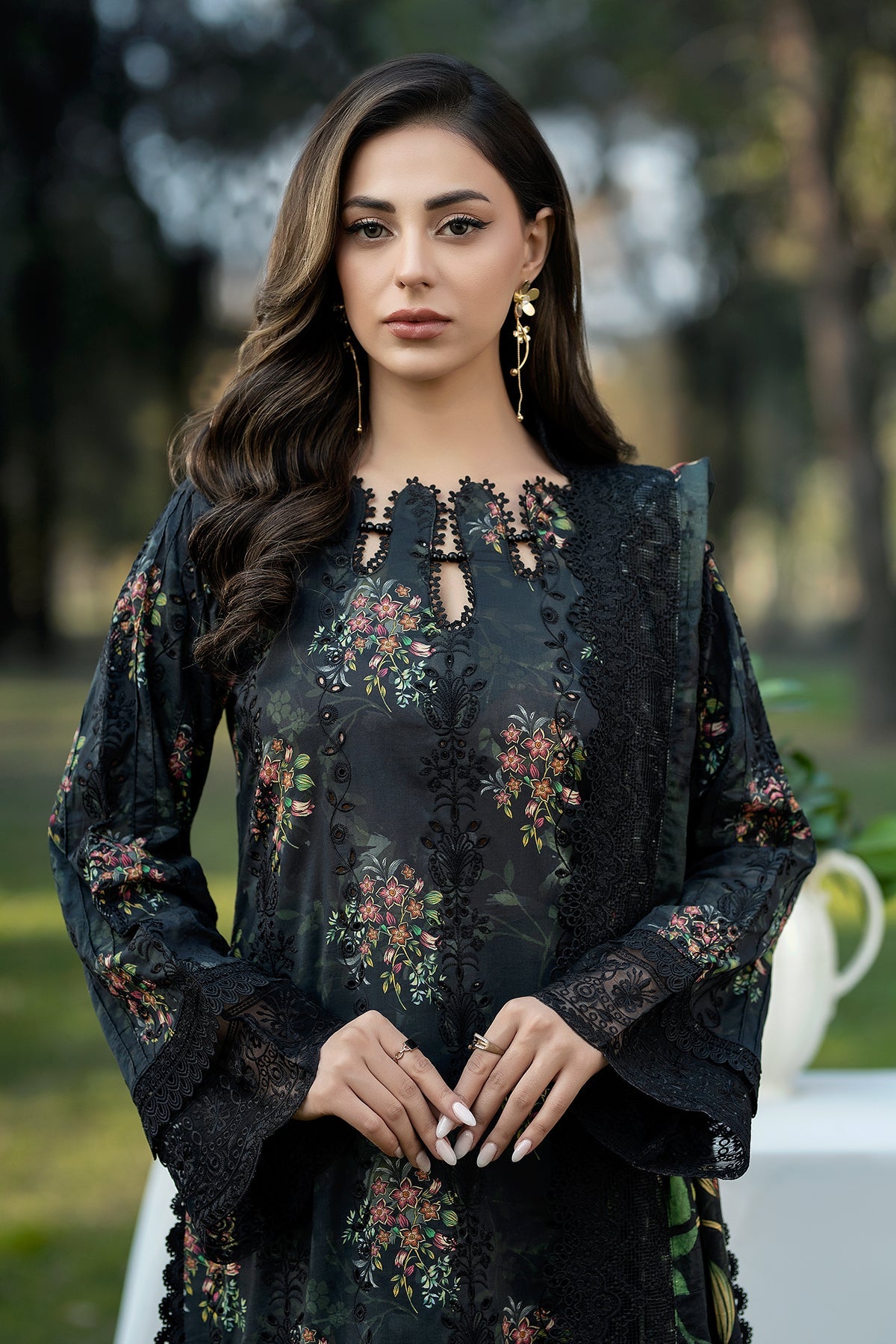 Noor-e-Fajar | Chikankari Lawn | CK-03