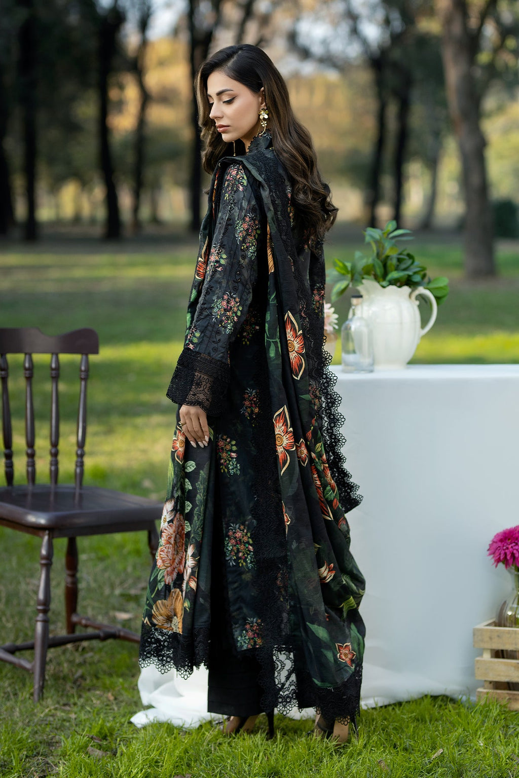 Noor-e-Fajar | Chikankari Lawn | CK-03