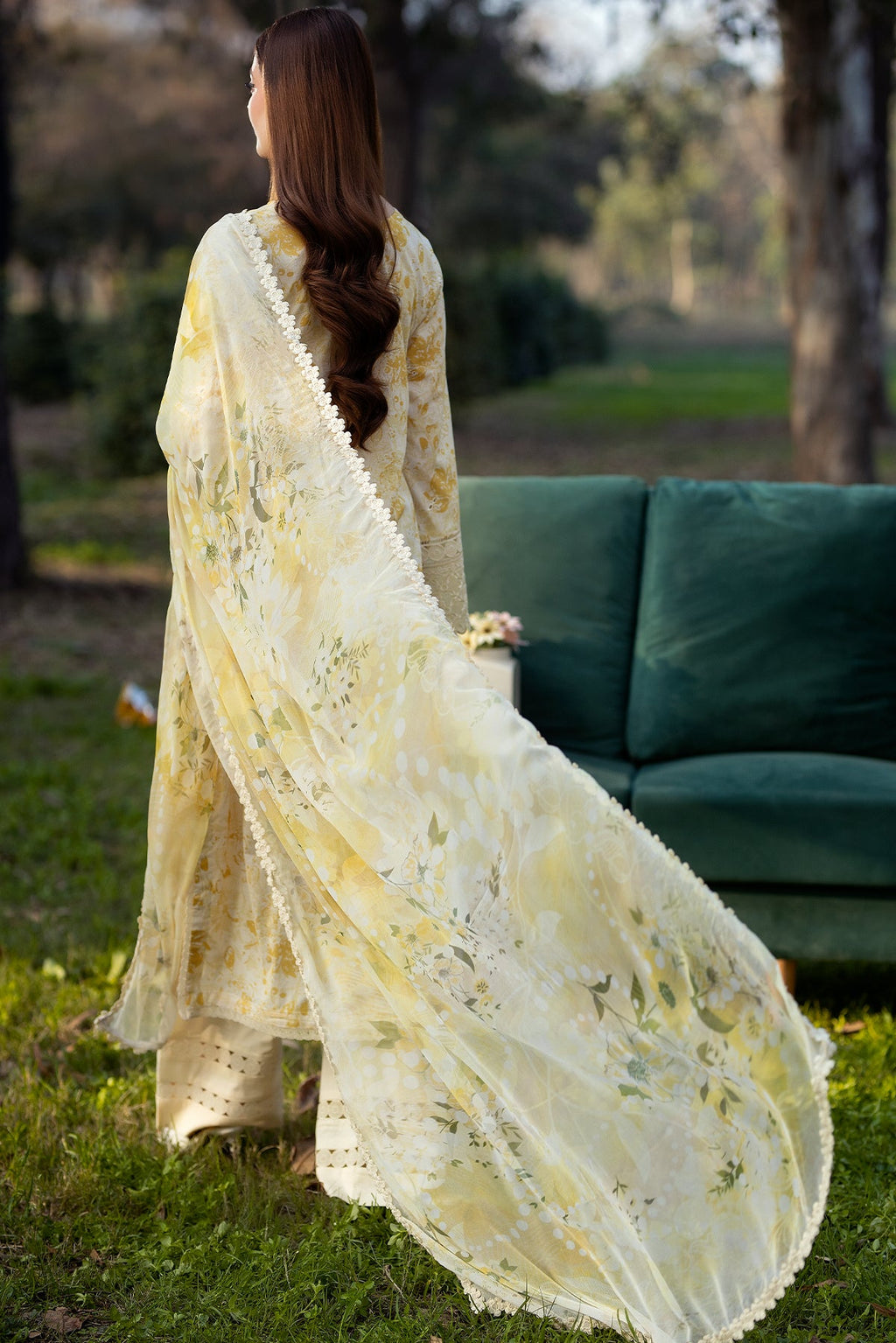 Noor-e-Fajar | Chikankari Lawn | CK-07